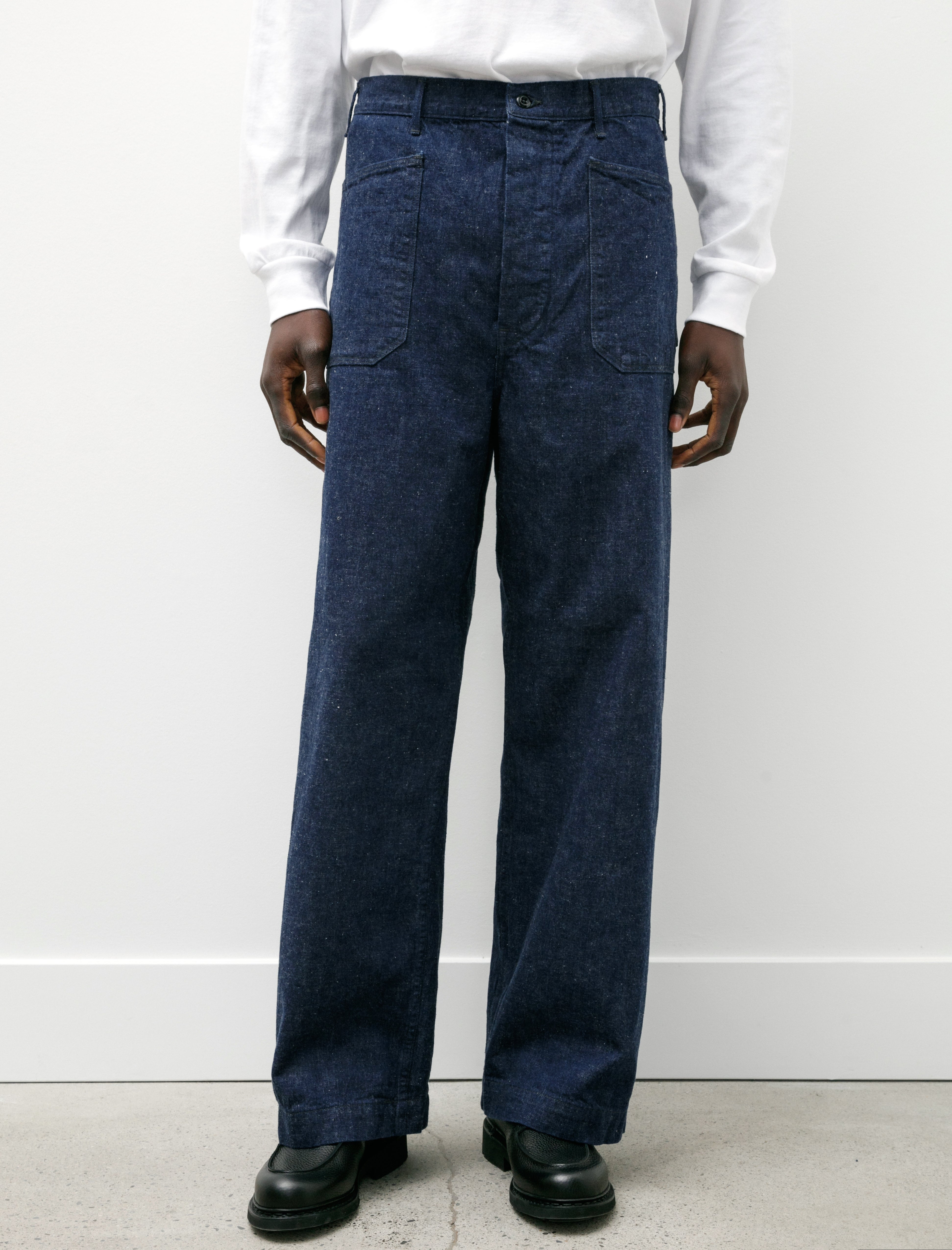 orSlow US Side Seamless Denim Pants One Wash