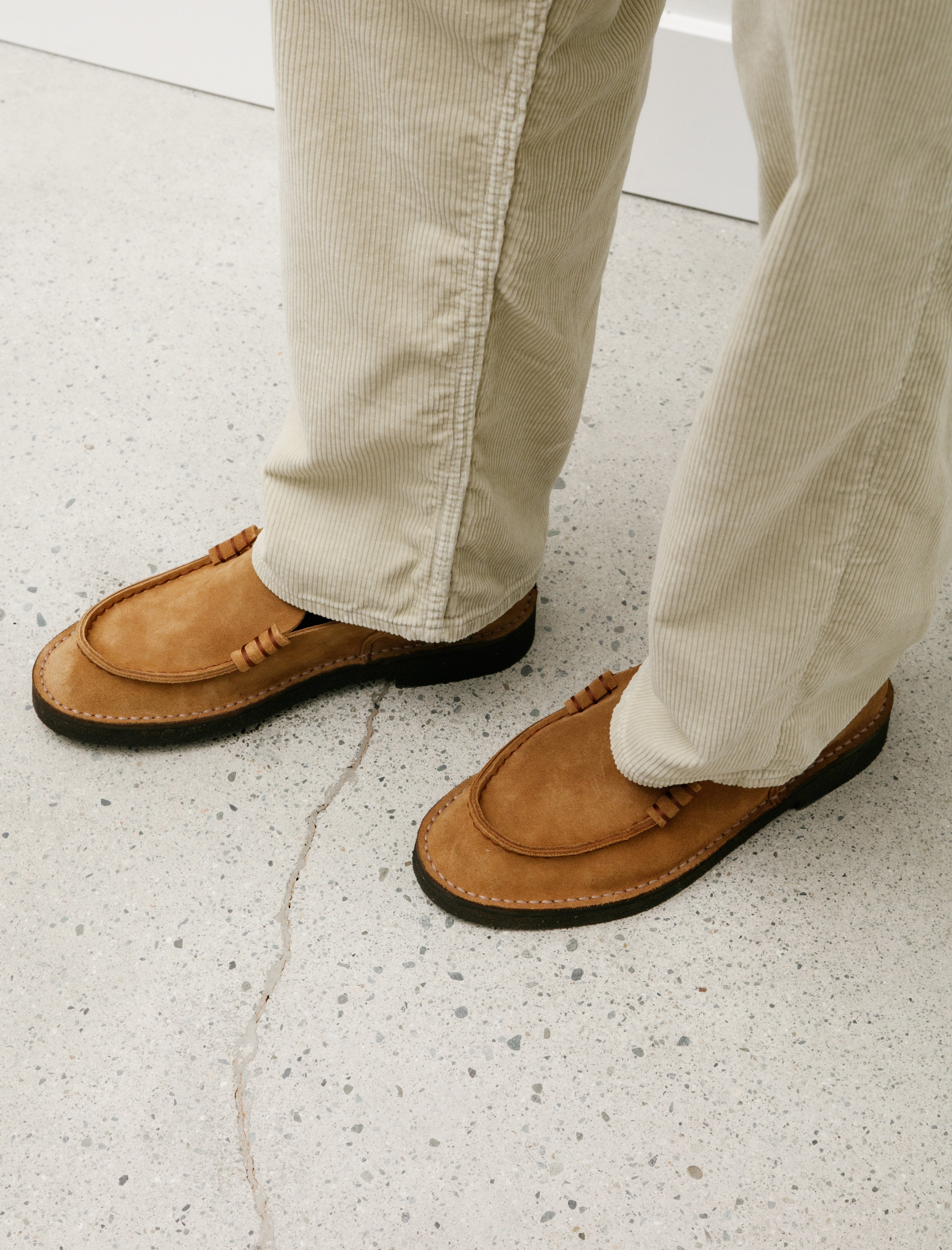 Hender Scheme Dean Leather Loafer Brown