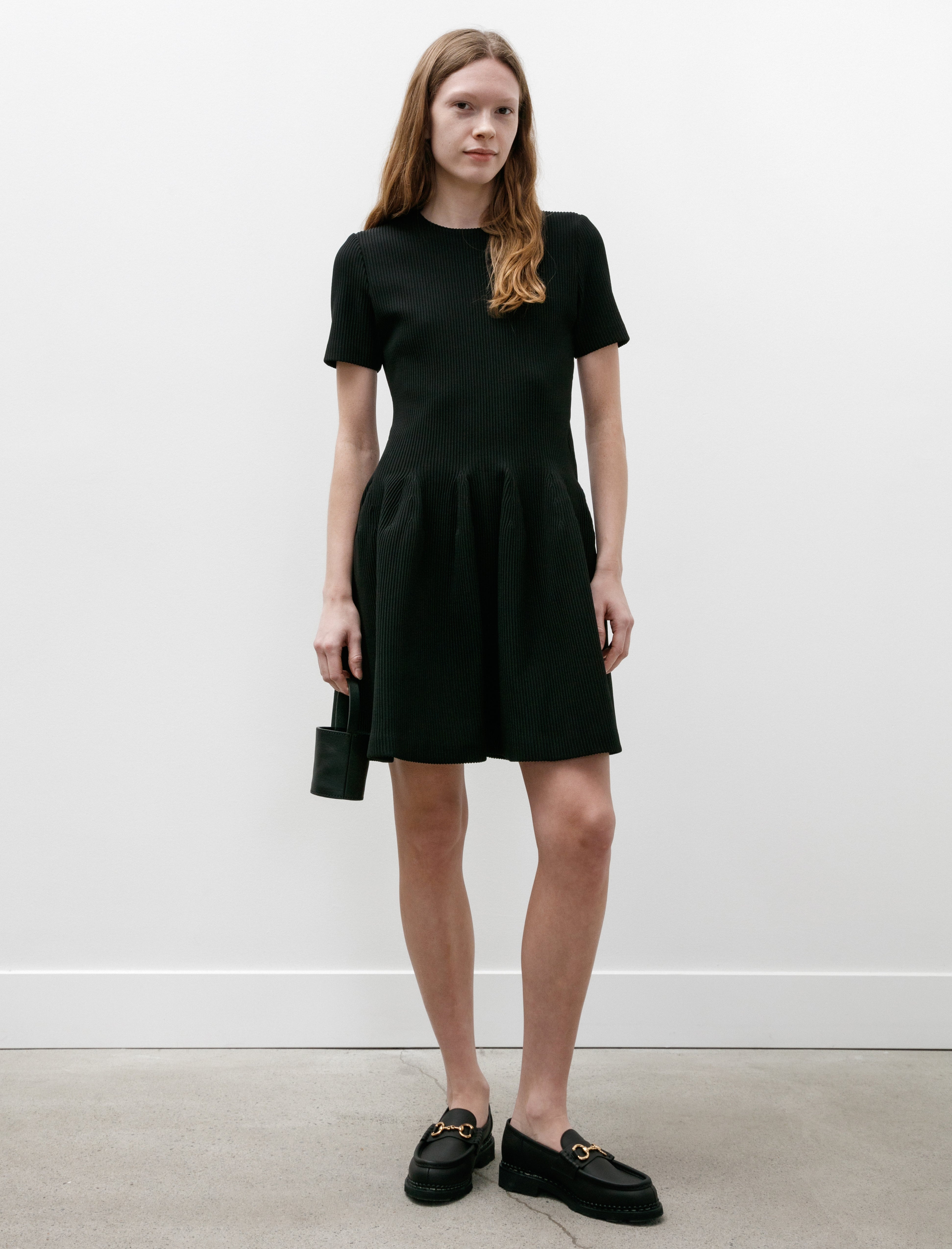 CFCL Hypha Short Sleeve Mini Dress