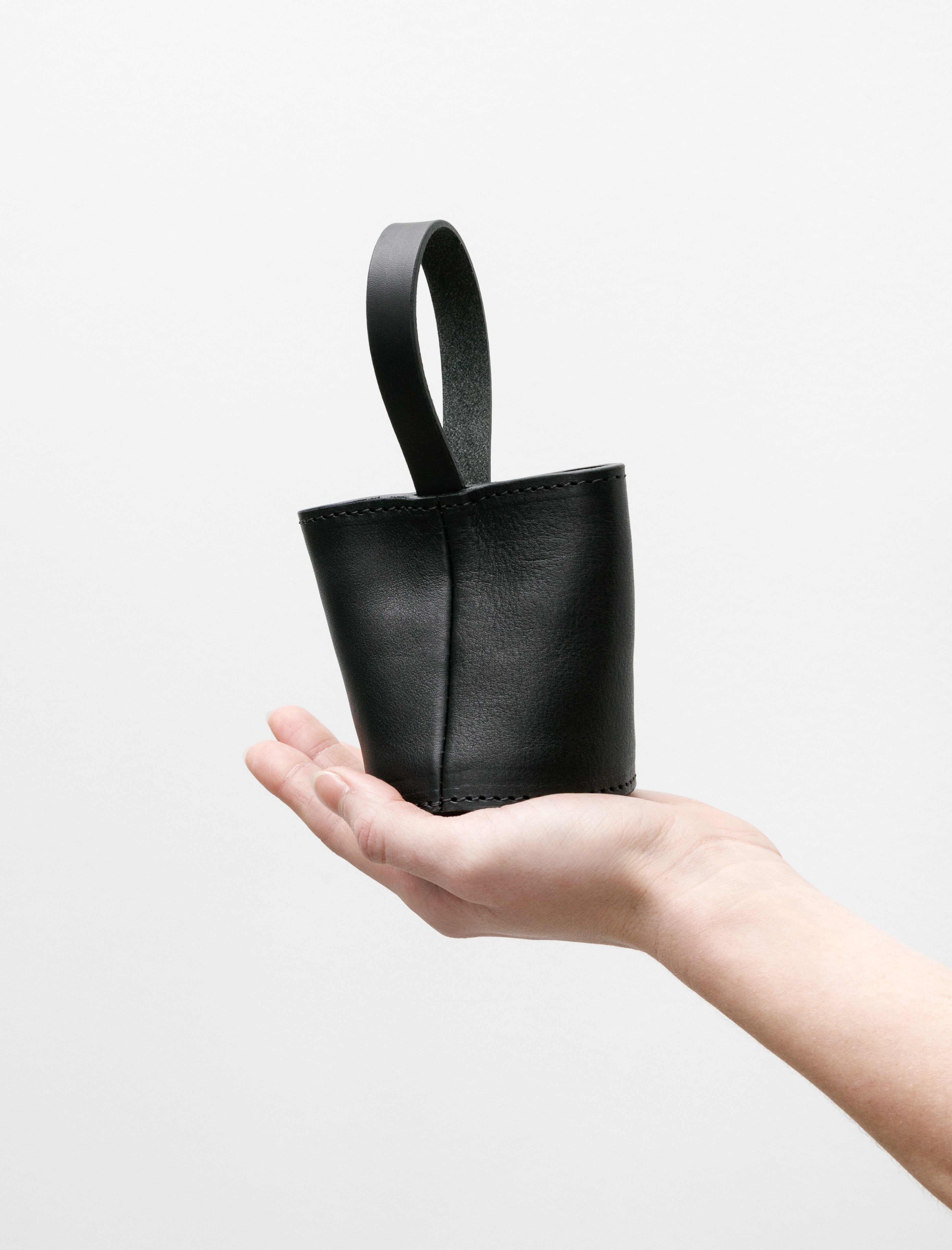 Cawley Mini Bucket Bag Black