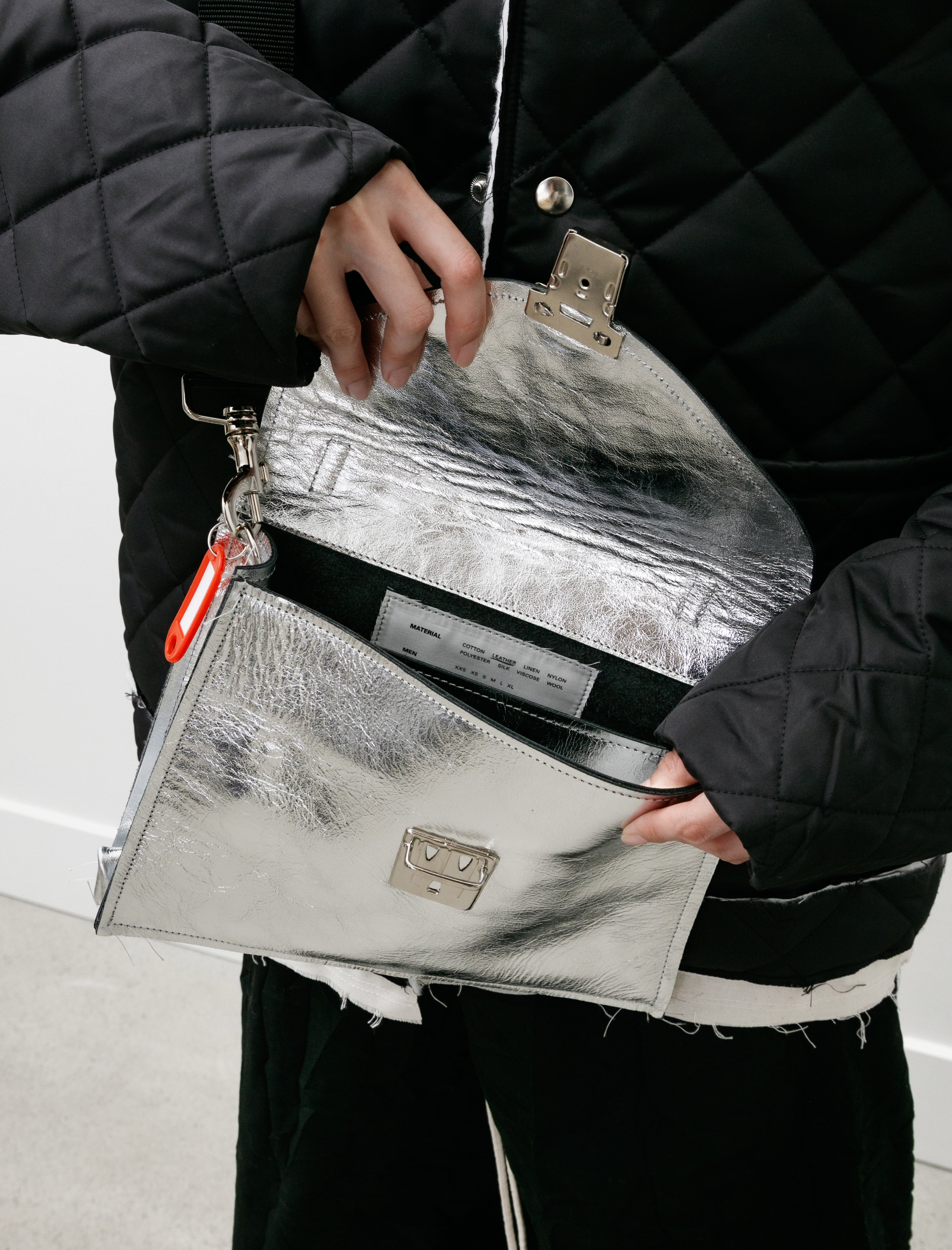 Camiel Fortgens Crooked Bag Silver