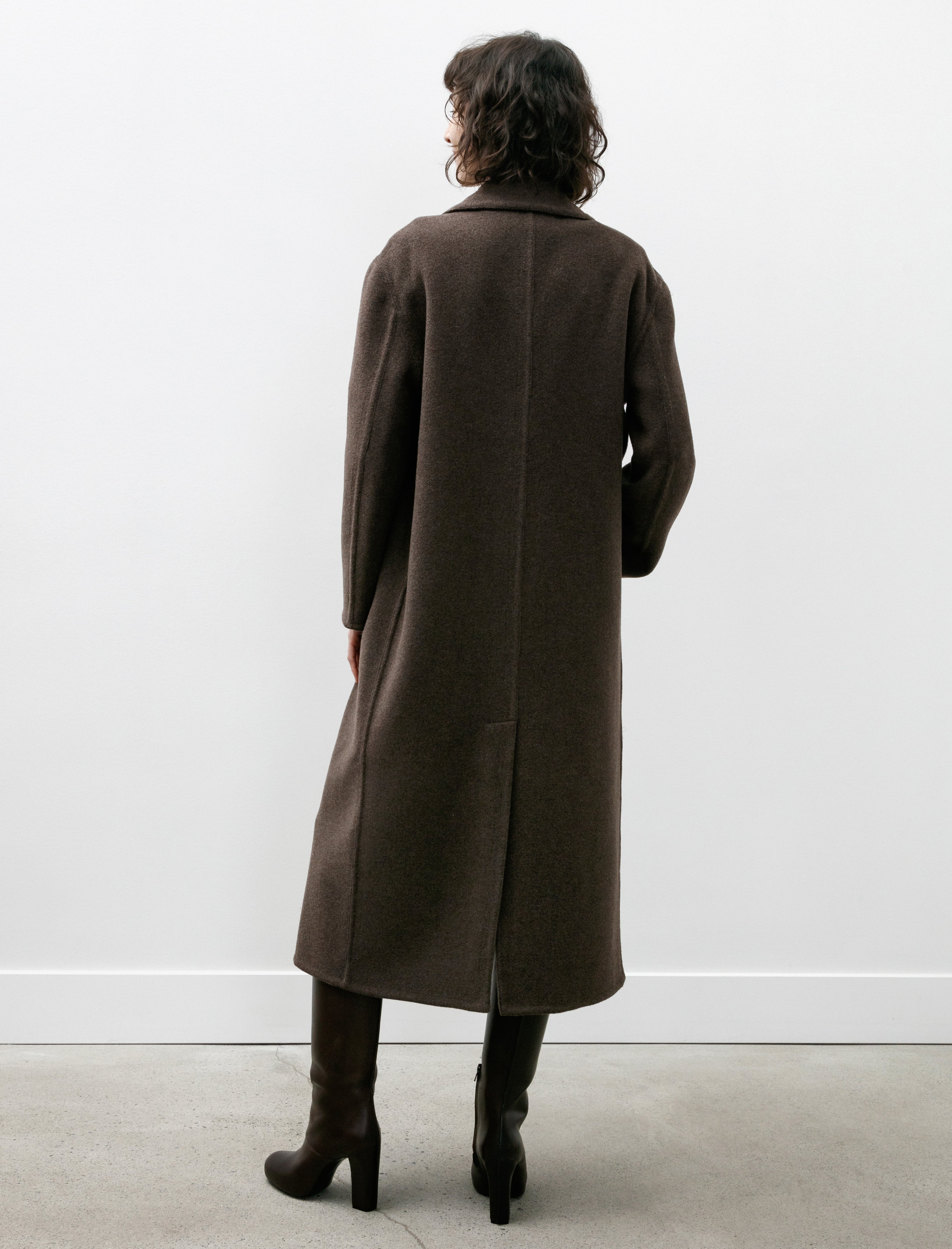 Hache Gamma Coat Brown