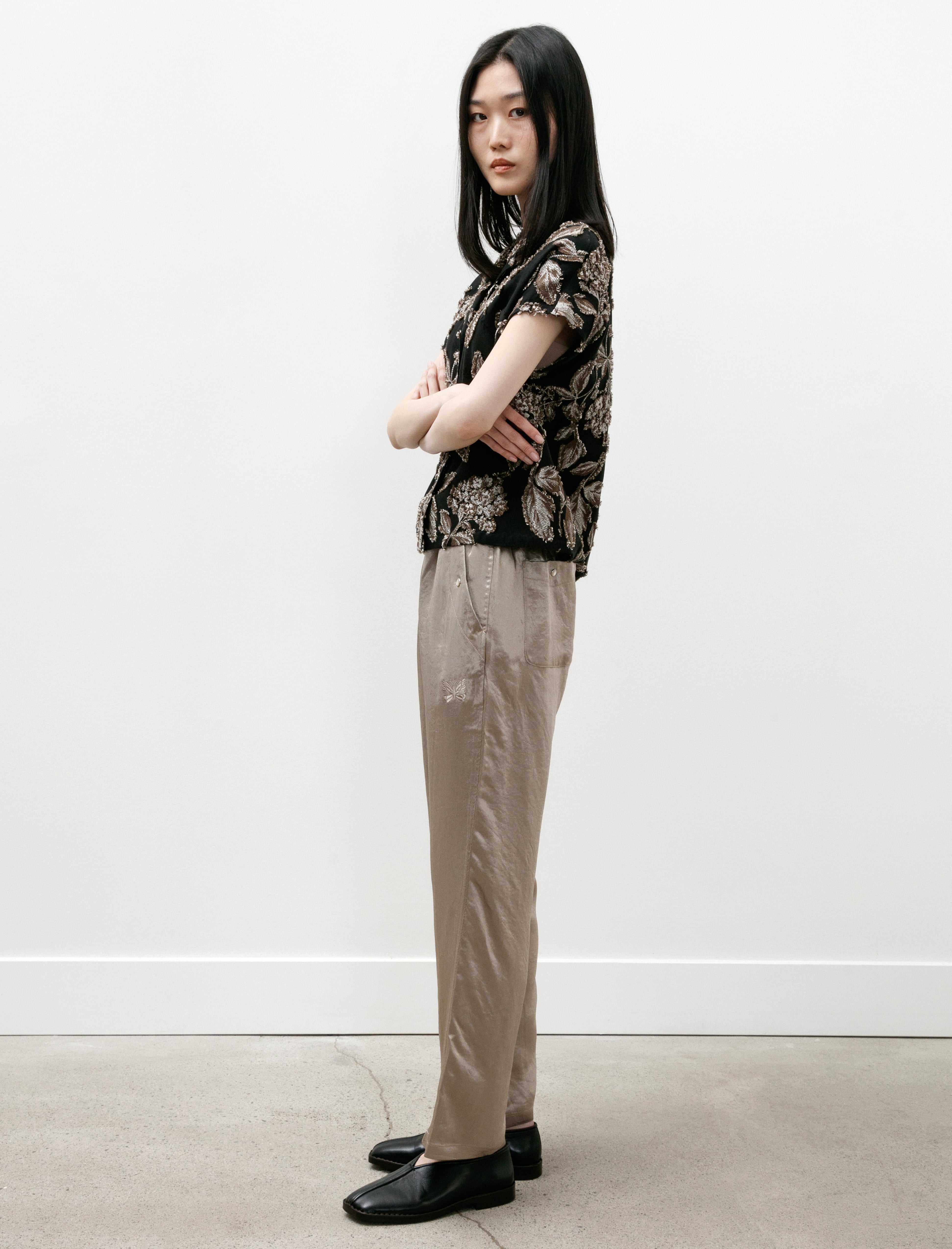 Needles String Cowboy Pant Taupe