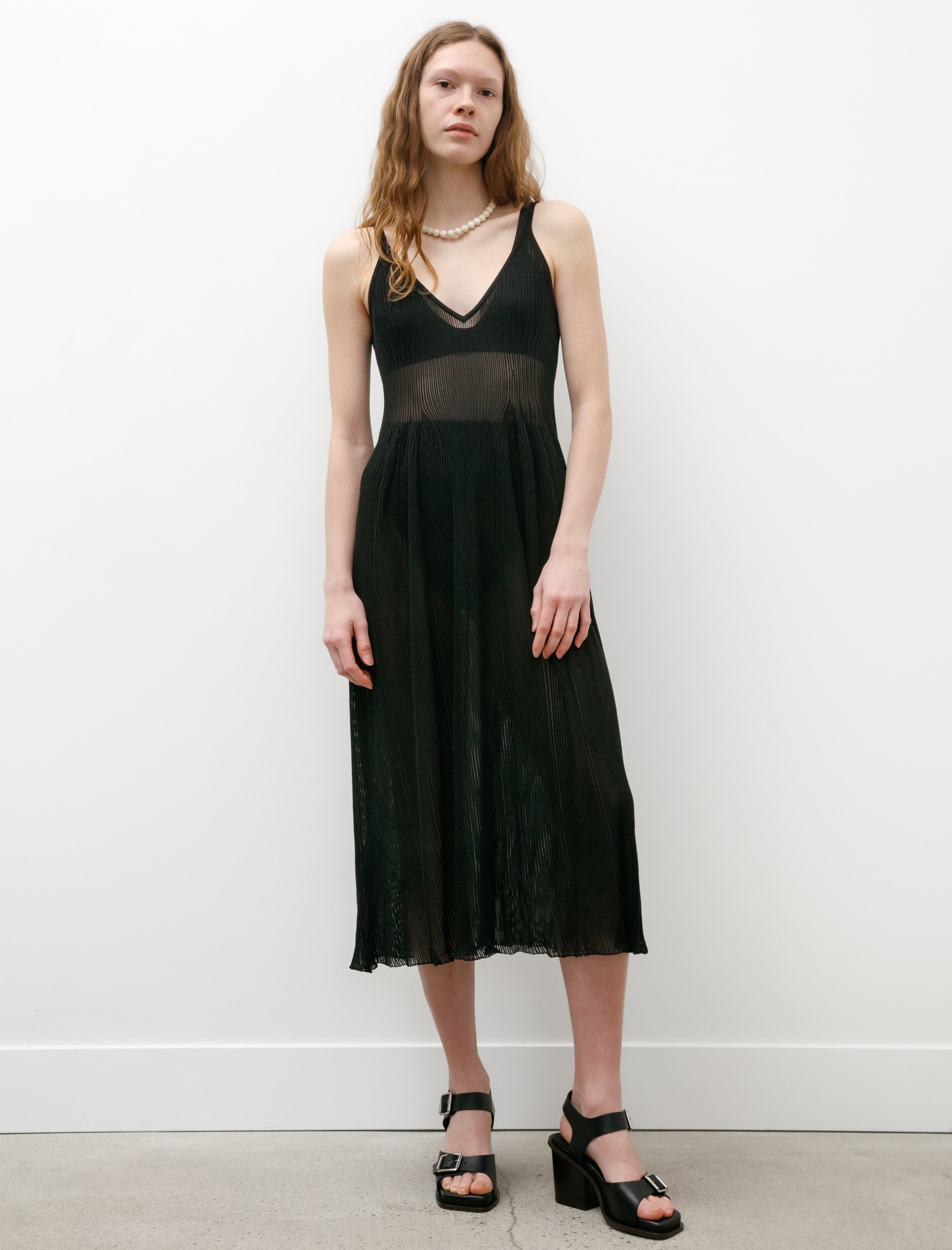 CFCL Hypha Lucent Sleeveless Dress