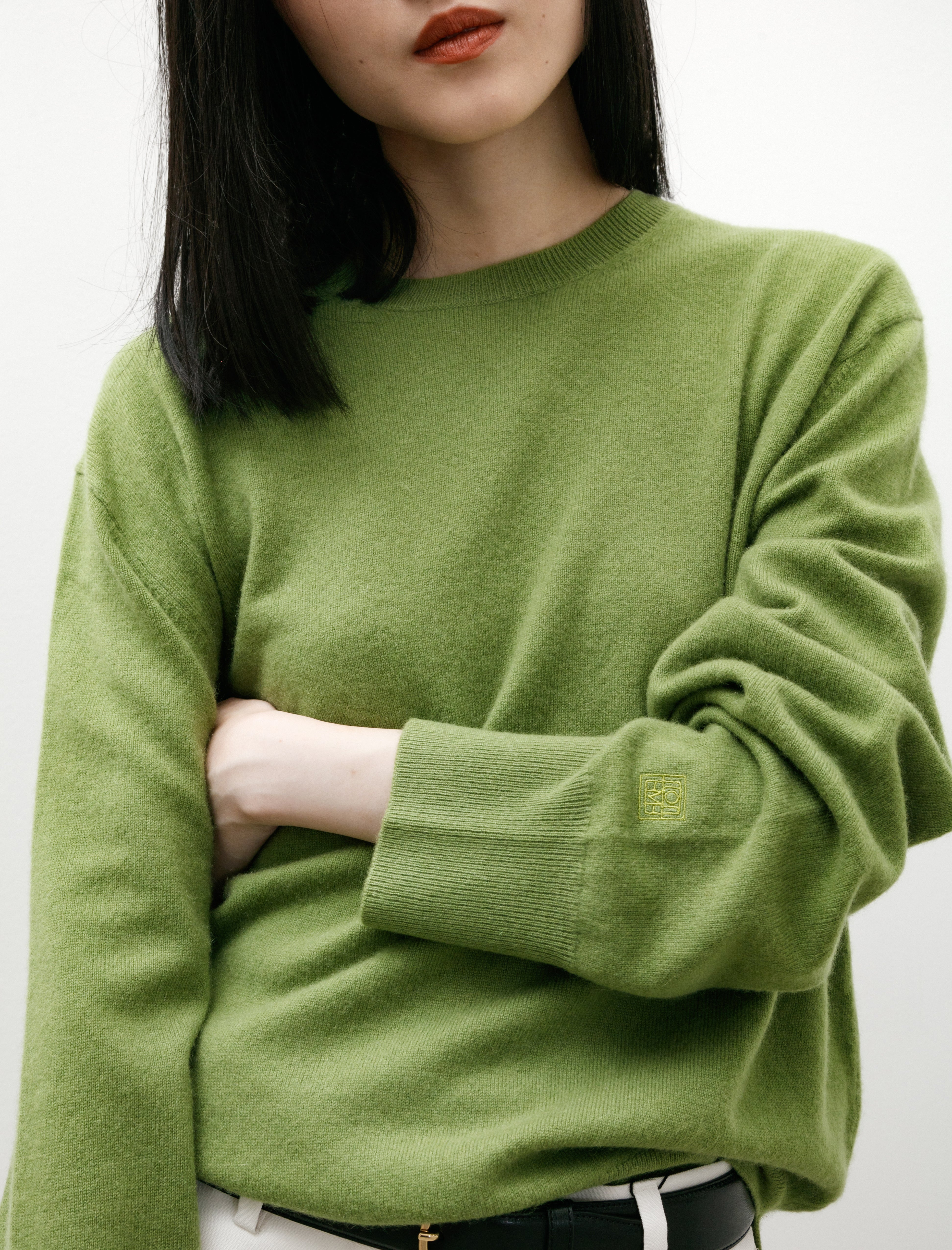 Totême Crewneck Cashmere Knit Laurel