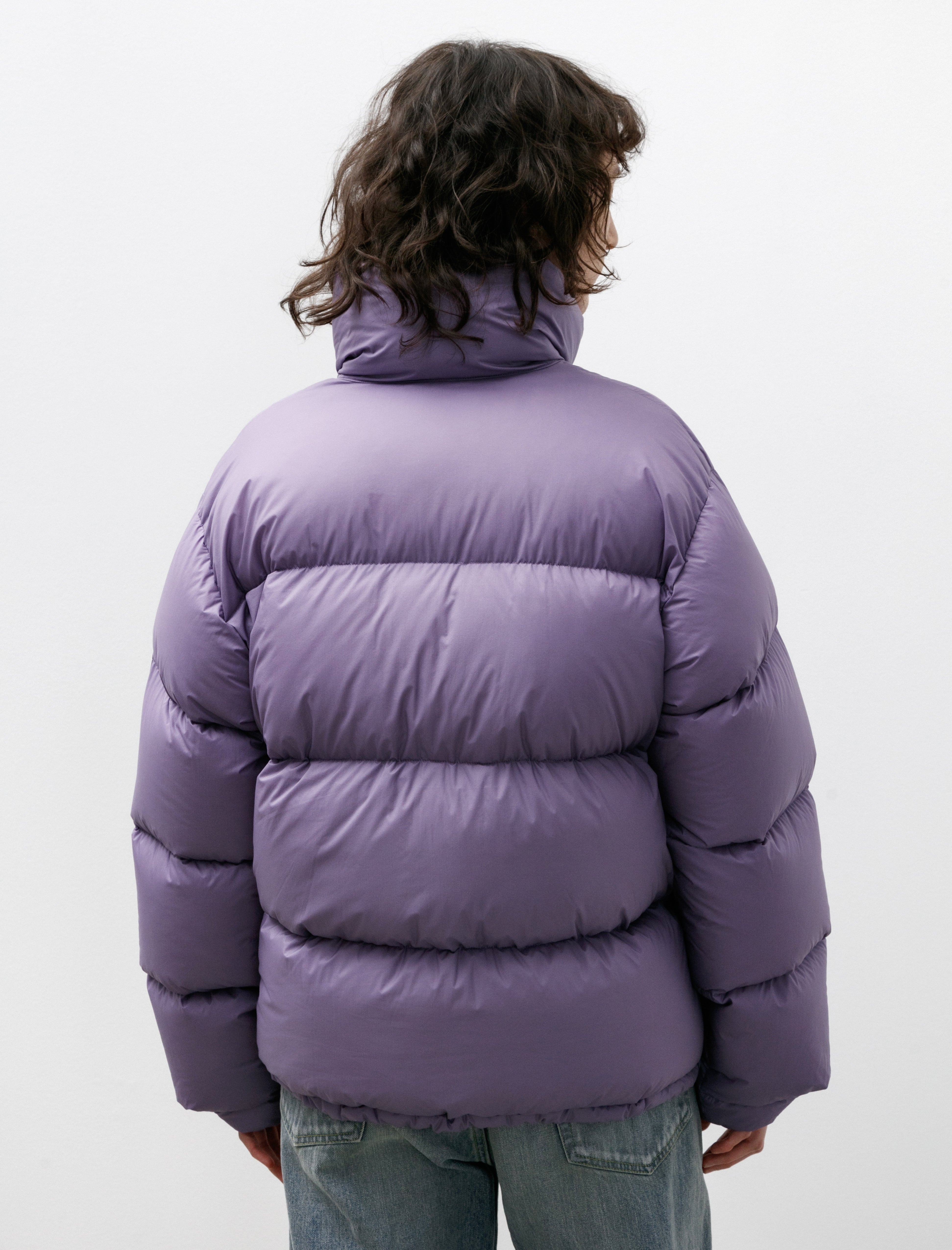 Auralee Super Light Nylon Ripstop Blouson Purple