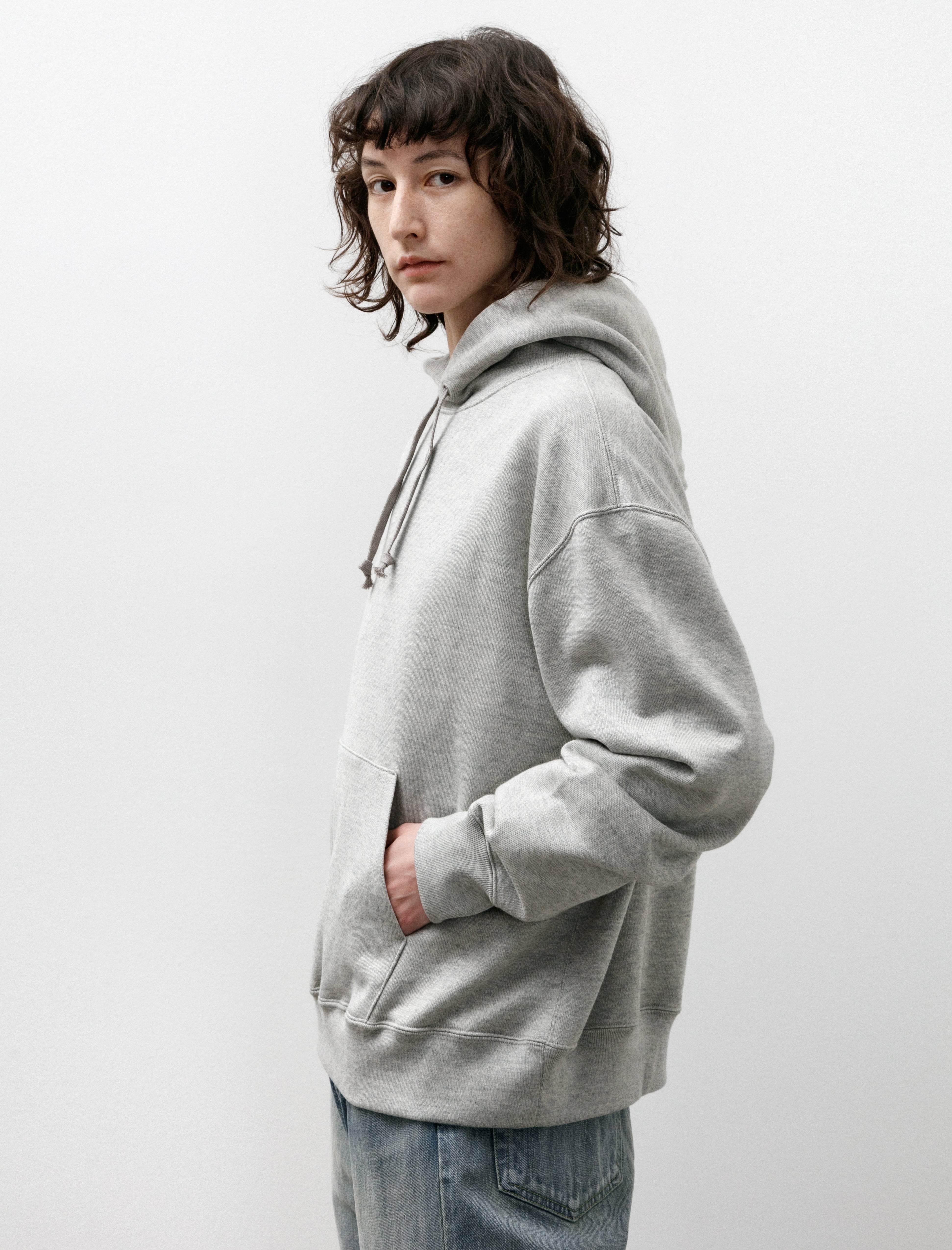 Yoko Sakamoto Super Highwet Hoodie Heather Grey