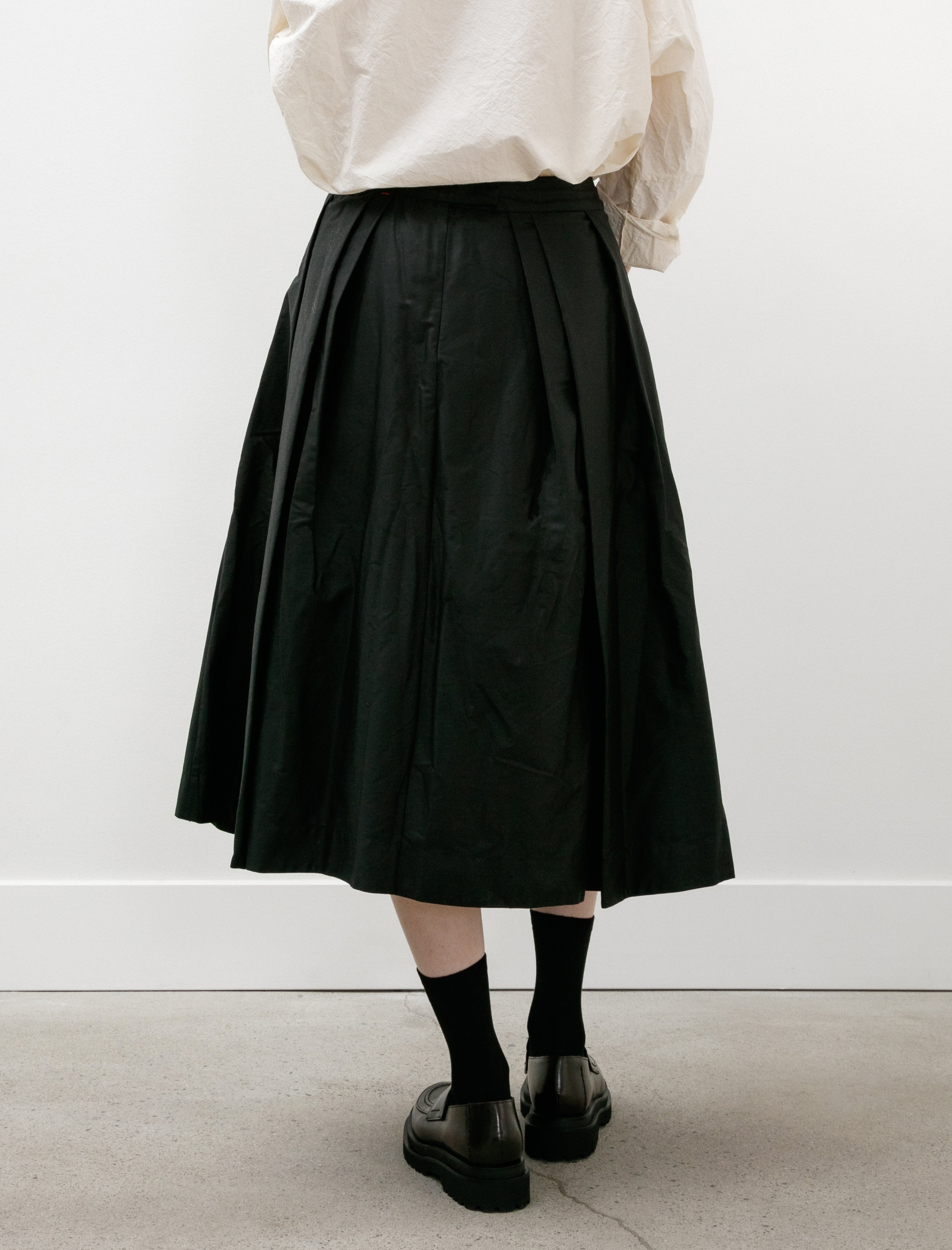 Casey Casey Anarchic Skirt Lacqed Black