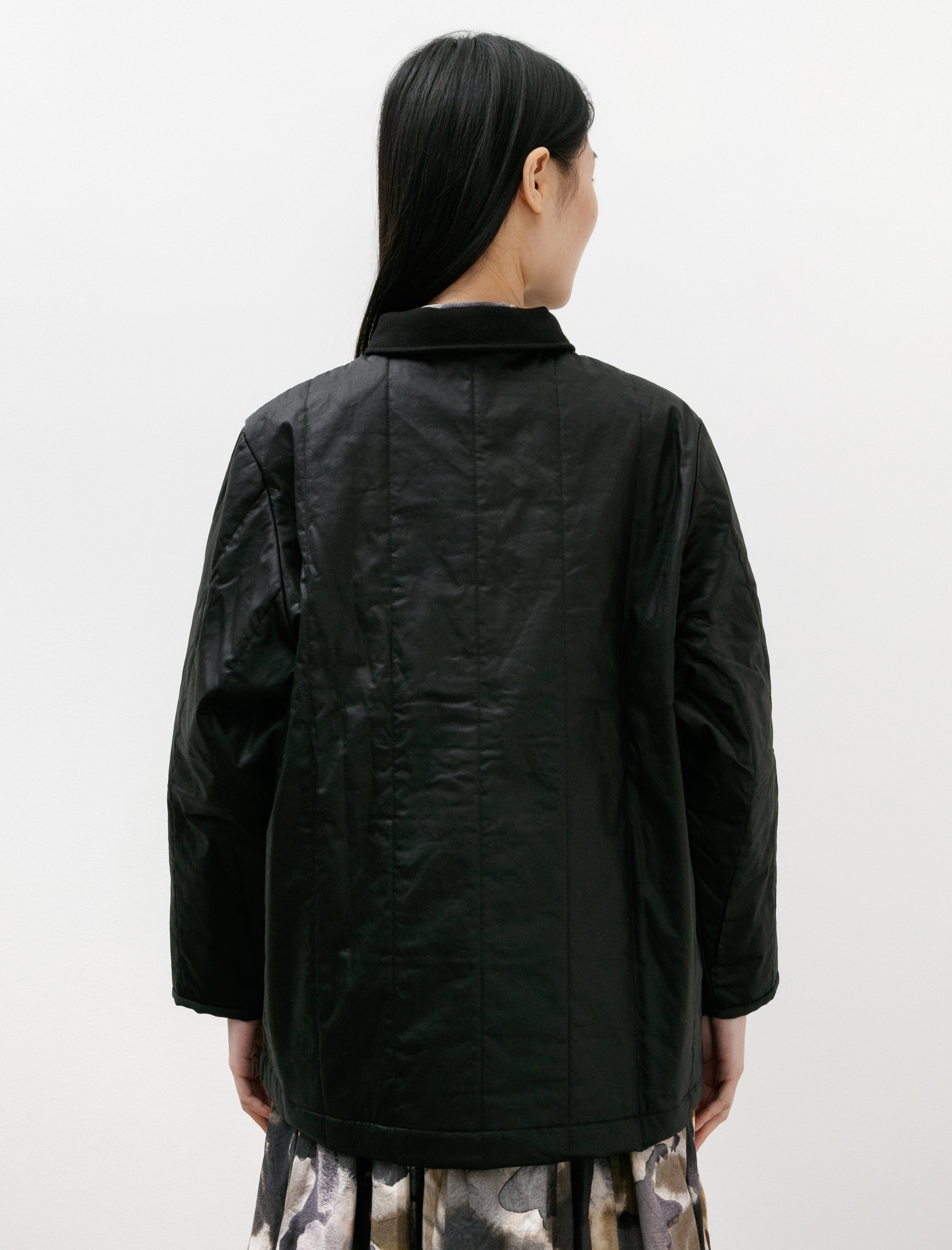 Casey Casey Ikla Jacket Lacqed Black