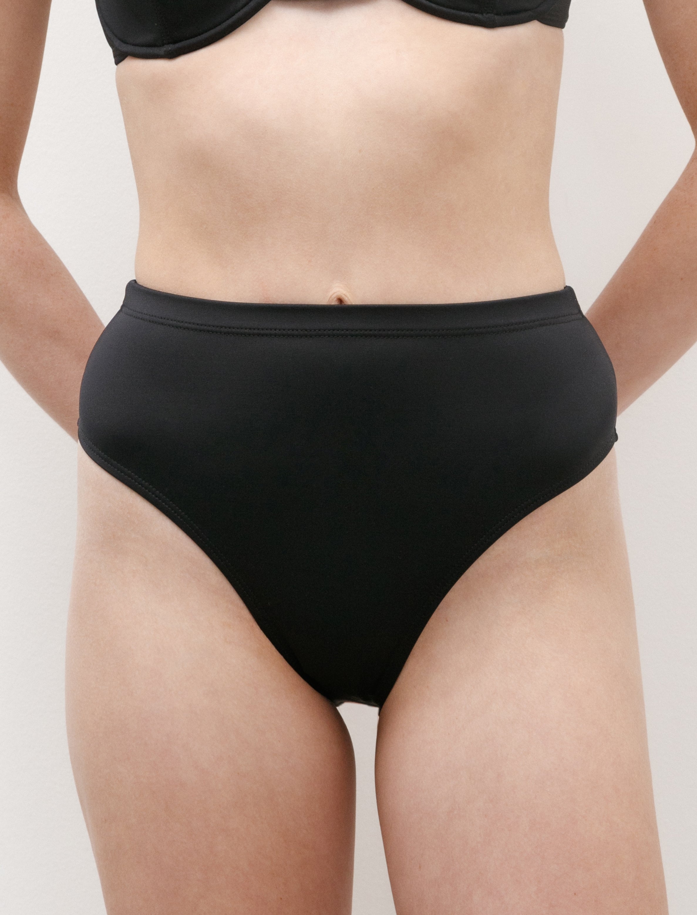 Nu Swim Super Hi Bottoms Black