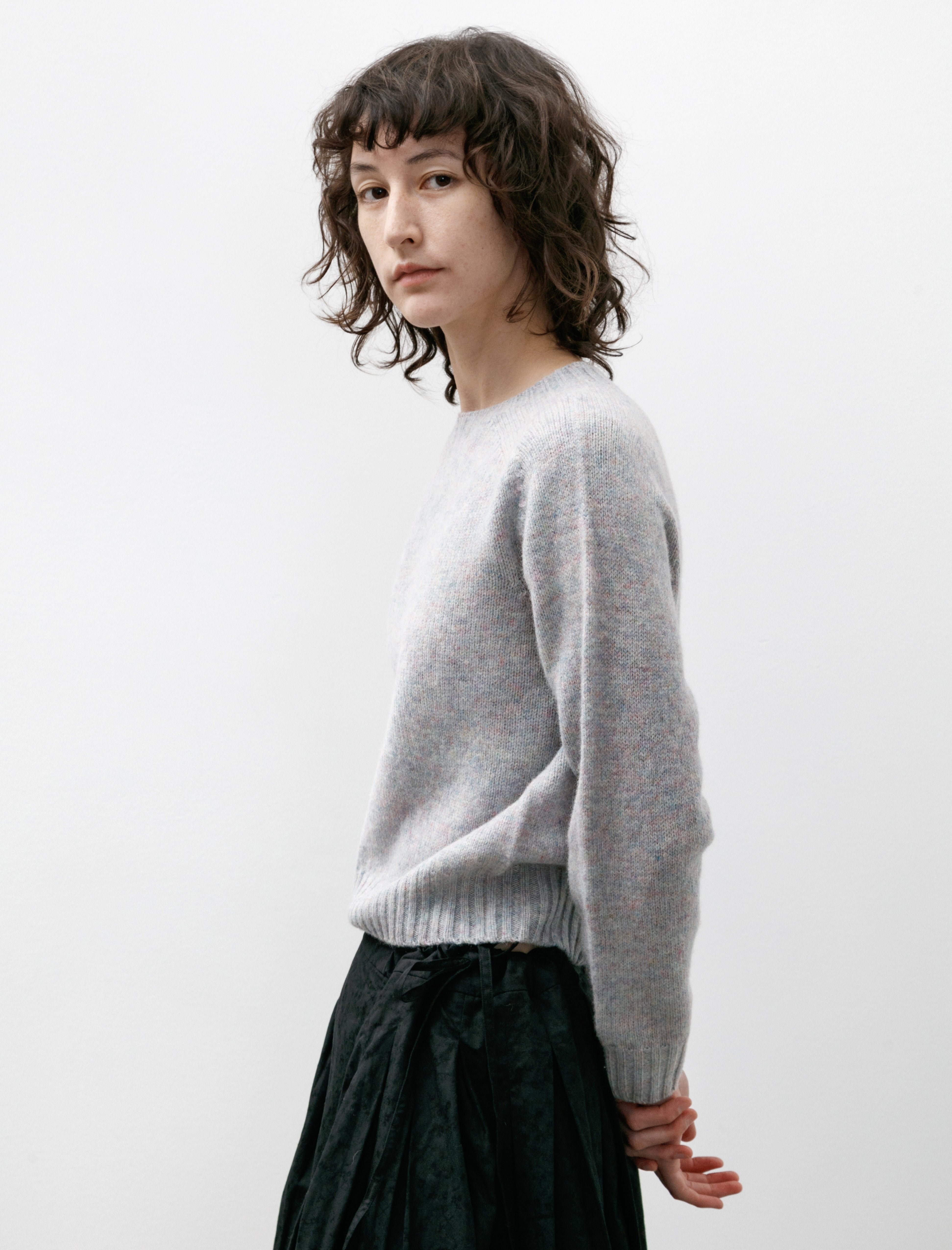 Neighbour Super Soft Crewneck Sweater Ugie Pearl