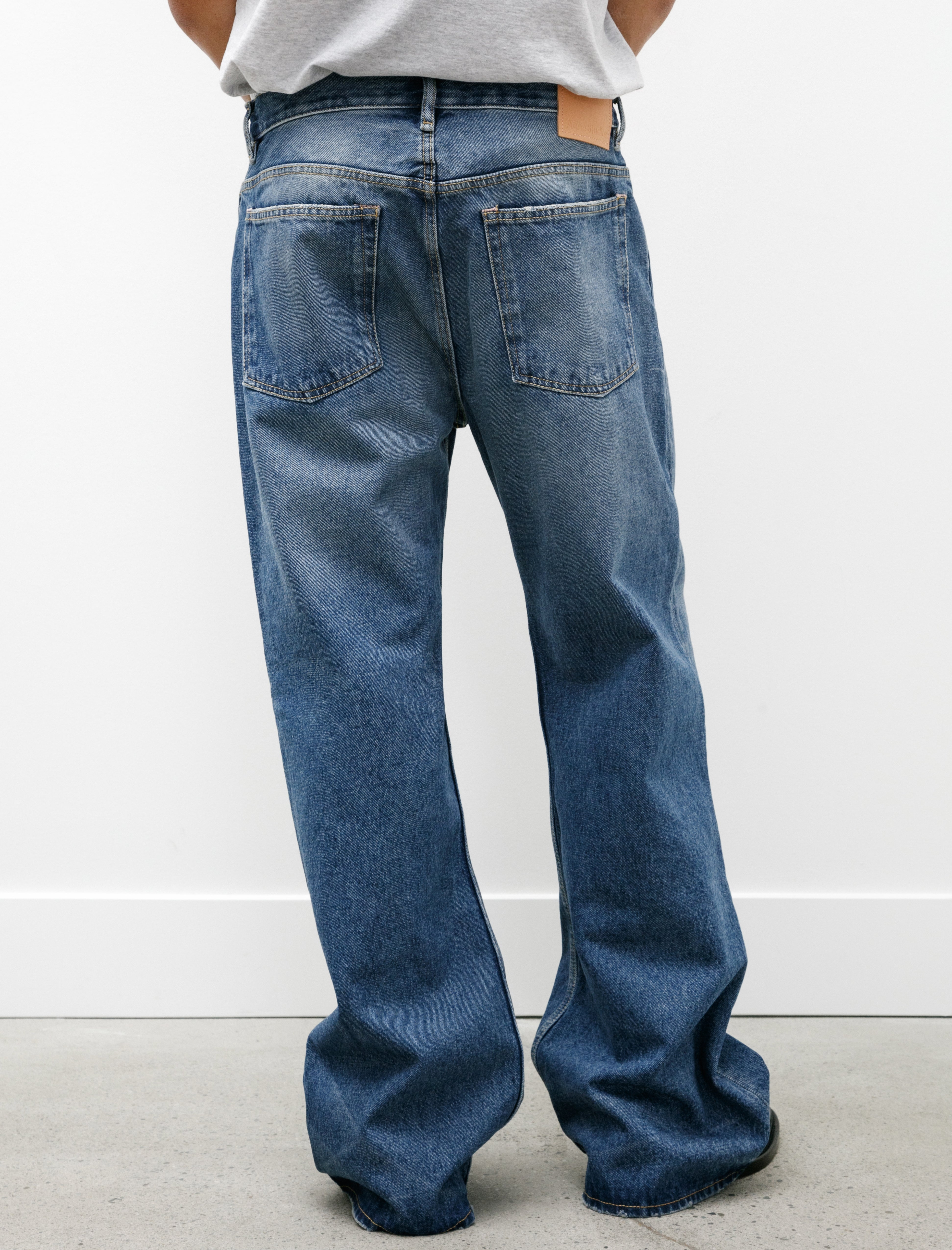 Acne Studios 2021M Vintage Blue Mid Blue Jeans