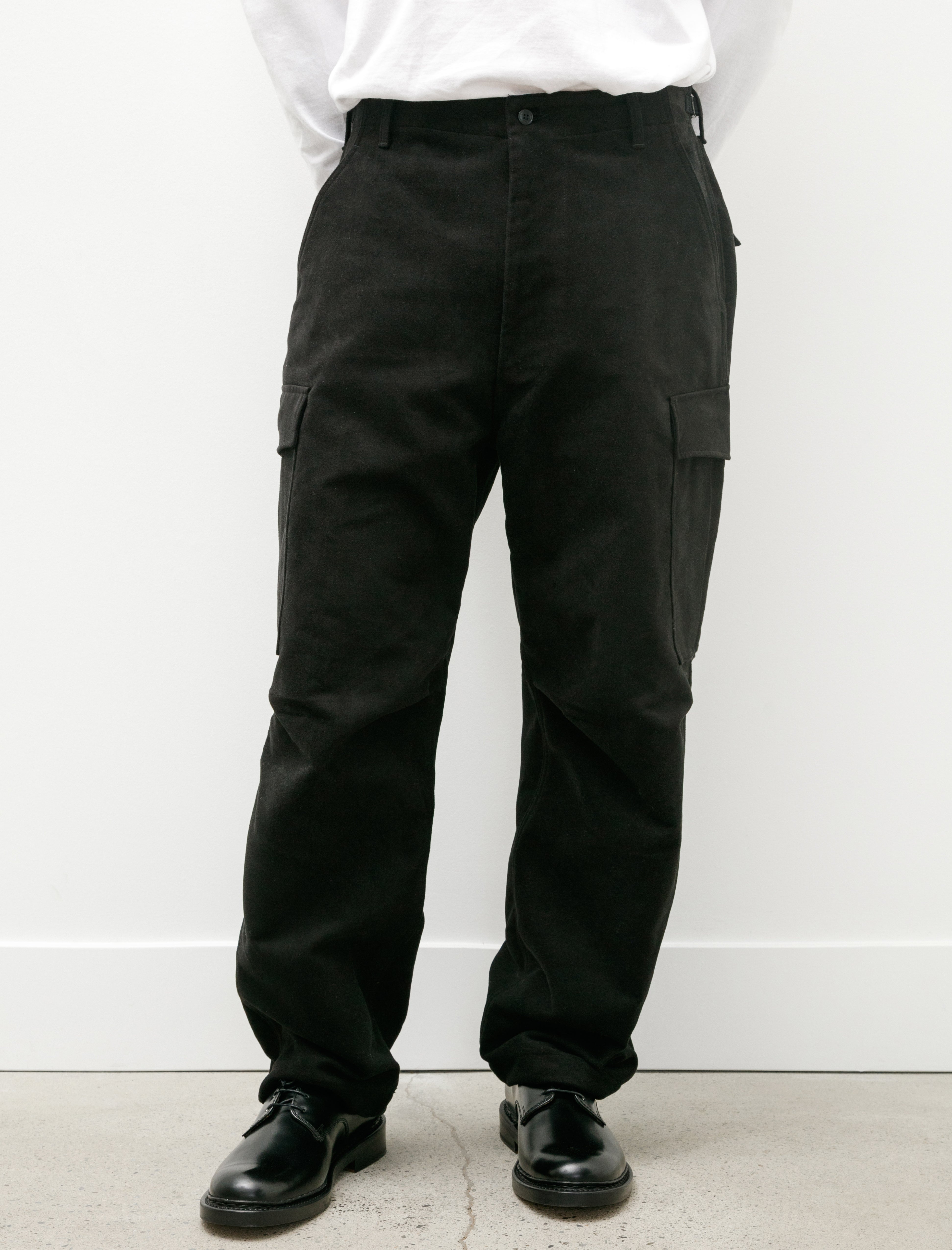 Comoli Moleskin BDU Pant Black