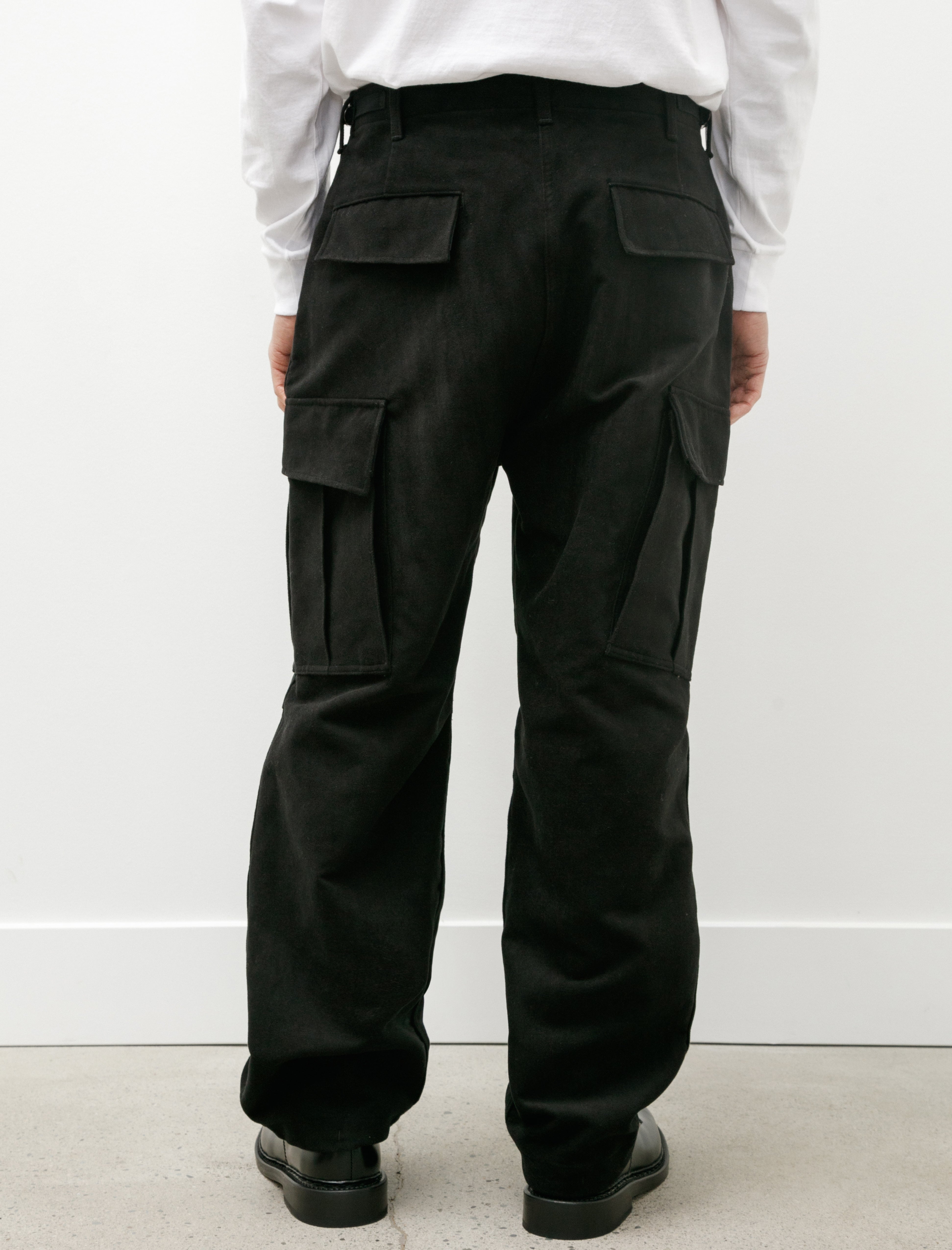 Comoli Moleskin BDU Pant Black