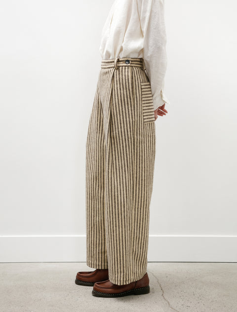 Cawley Portugese Striped Wool Georgia Trousers