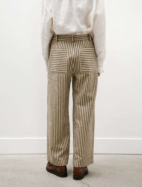 Cawley Portugese Striped Wool Georgia Trousers