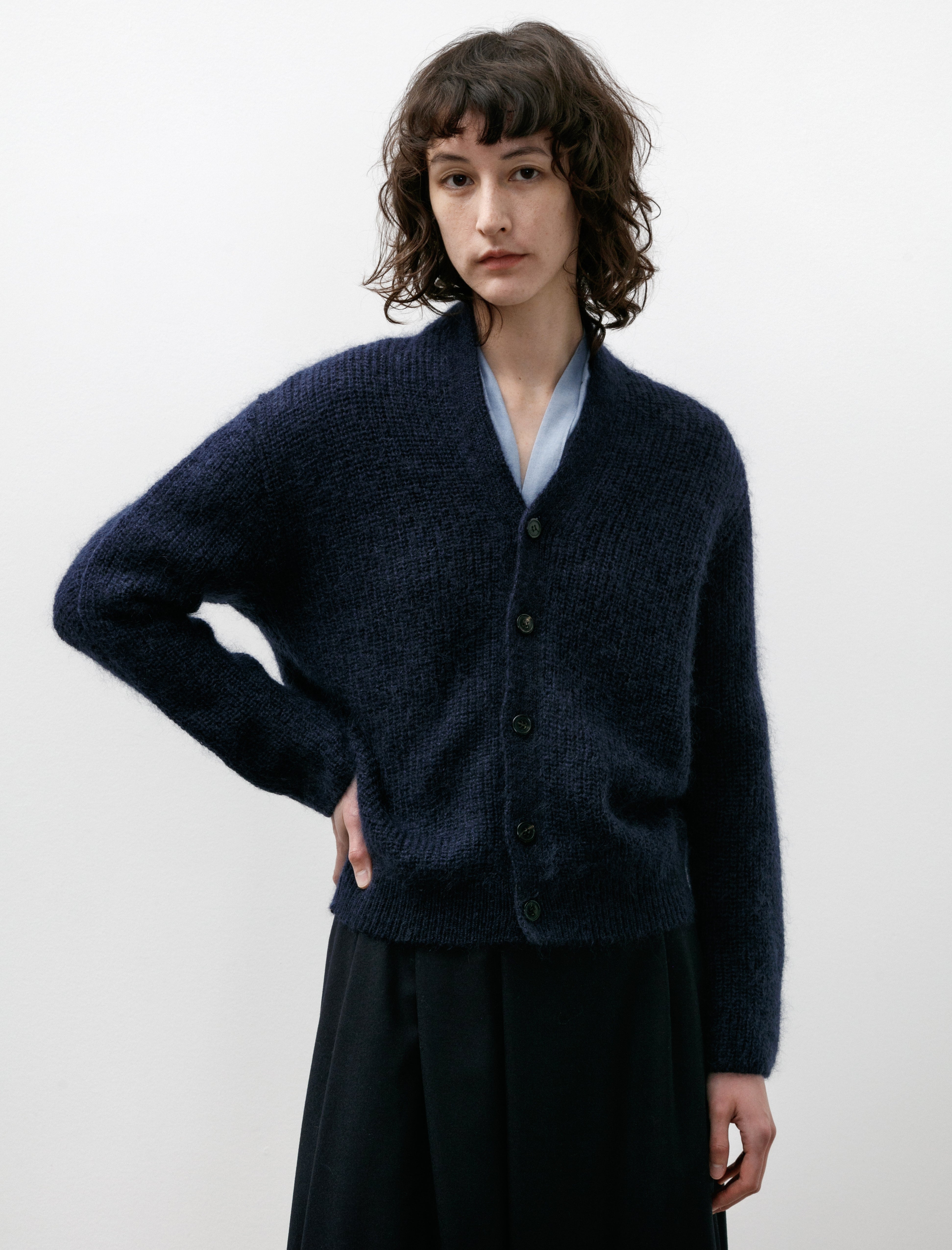 Stephan Schneider Cardigan Harvest Indigo