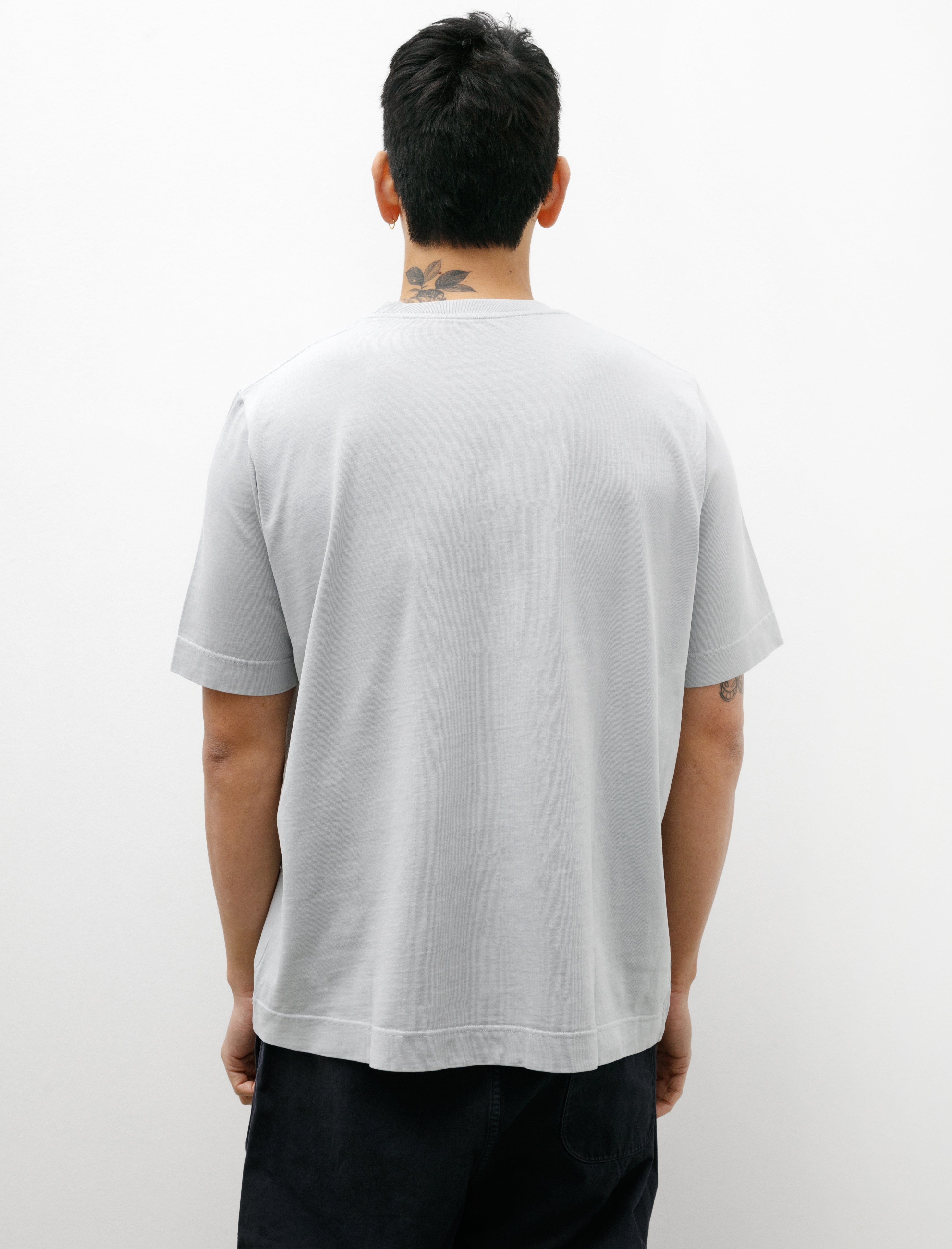 Casey Casey Felix T-Shirt Heavy Cotton Grey