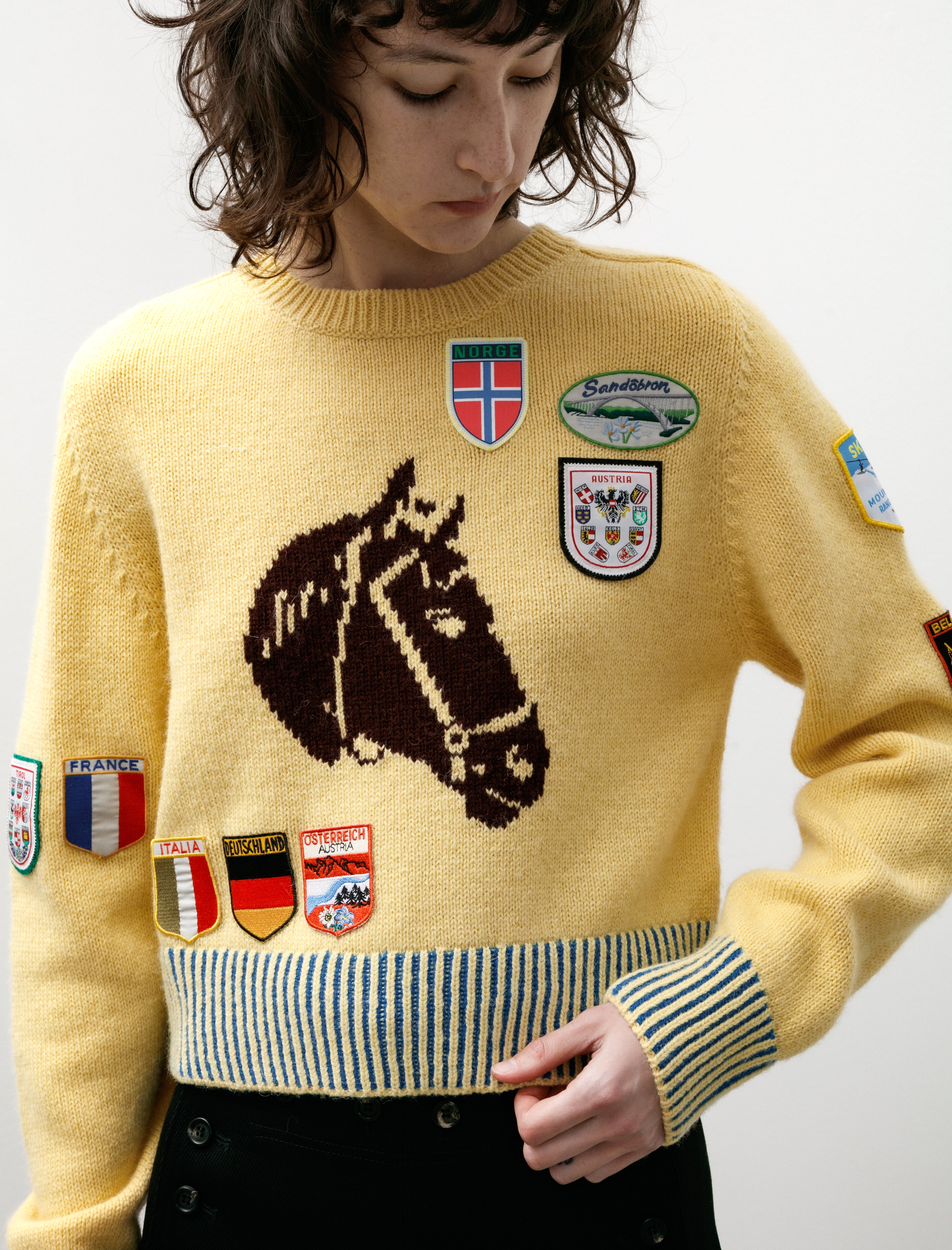 Bode Pony Silhouette Crewneck