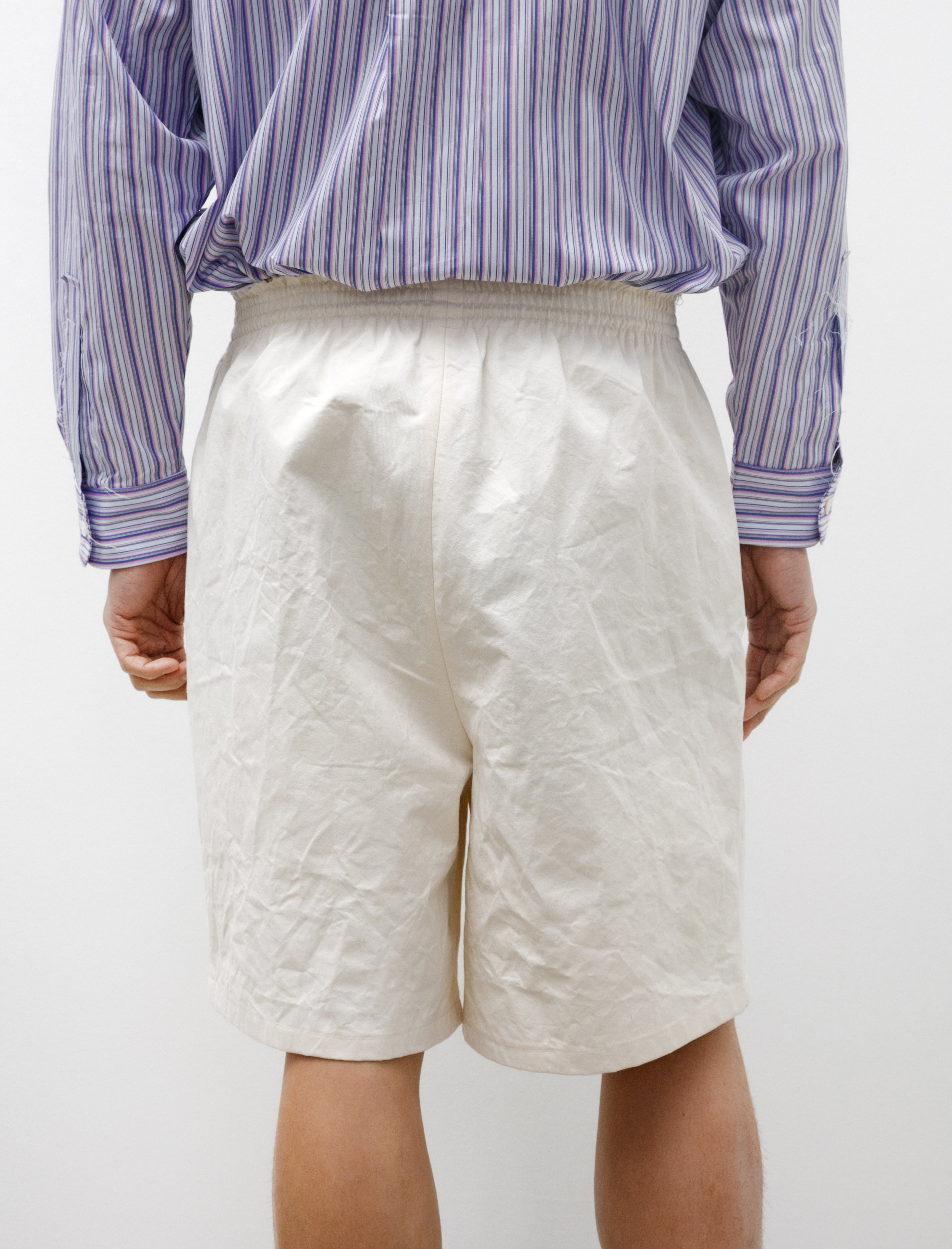 Camiel Fortgens Knee Shorts White