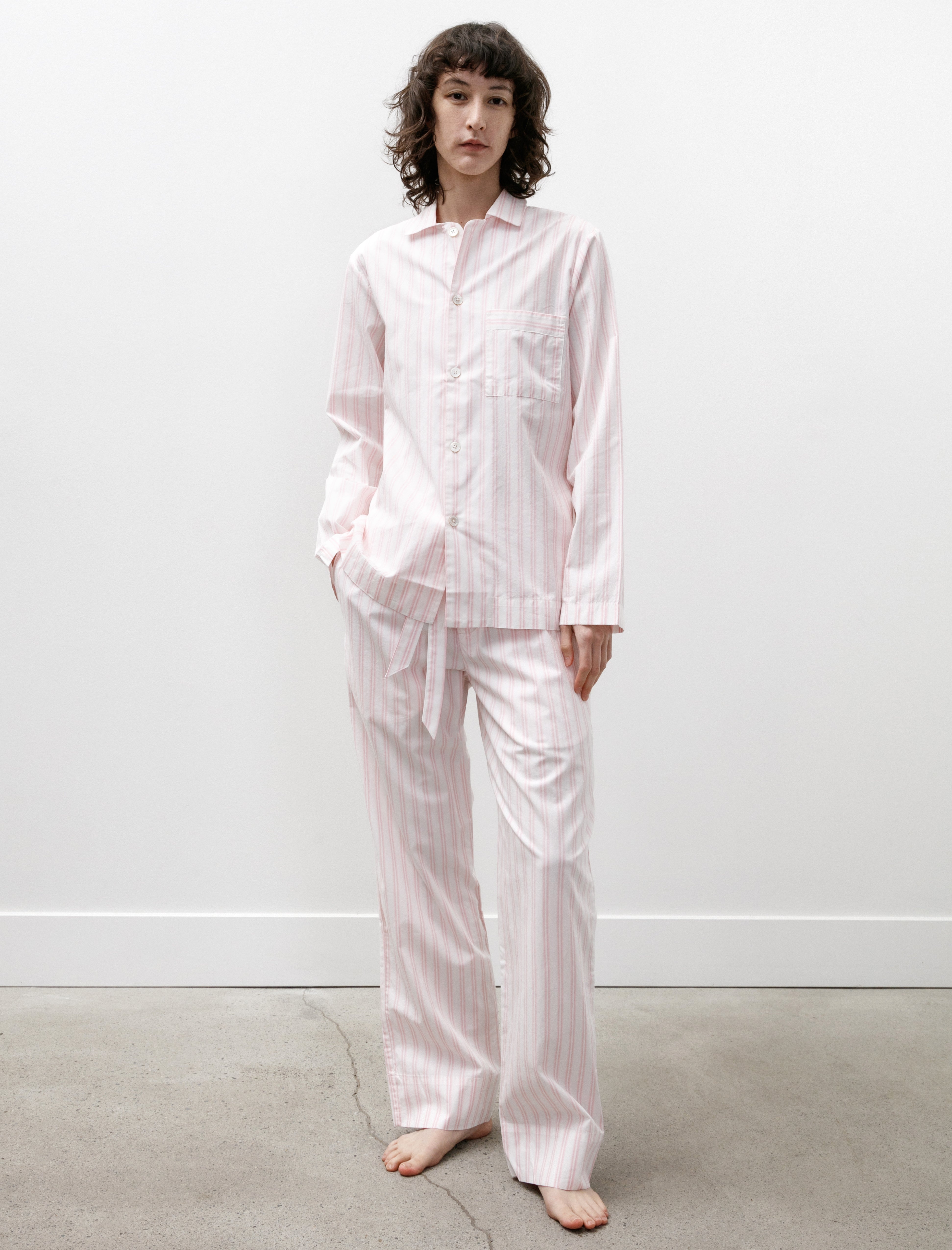 Tekla Poplin Pyjama Hatty Stripes