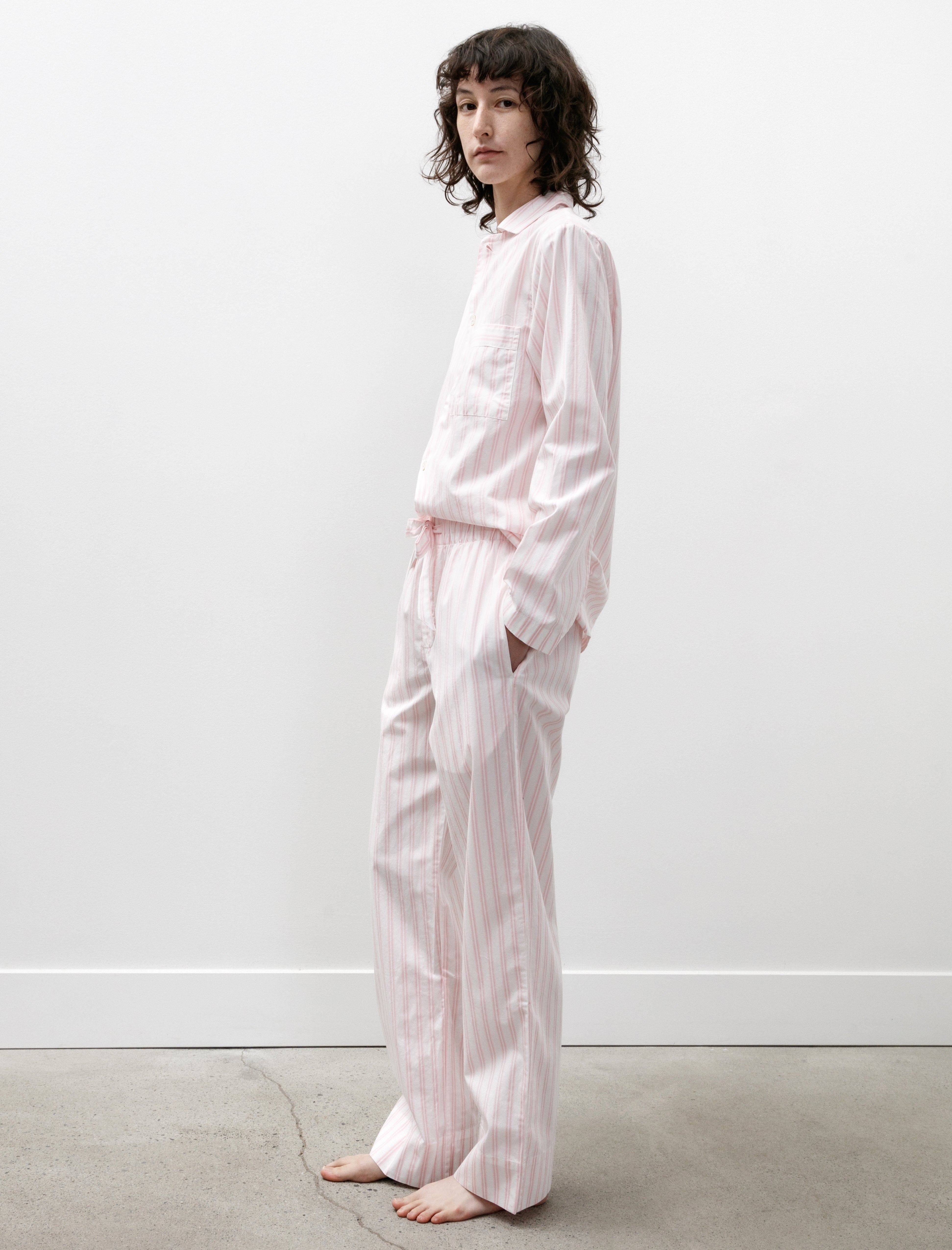 Tekla Poplin Pyjama Hatty Stripes