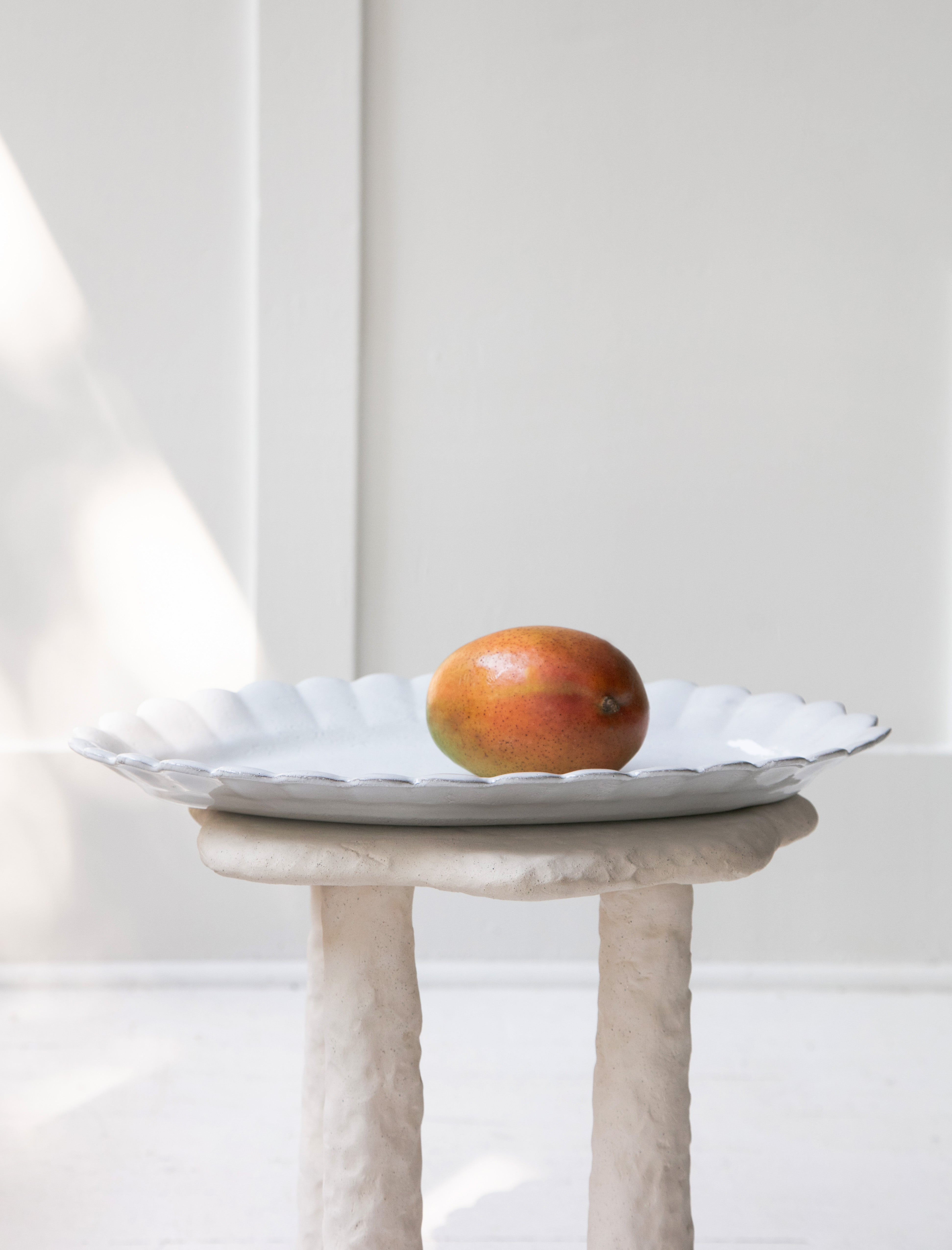 Astier de Villatte Marguerite Oval Platter