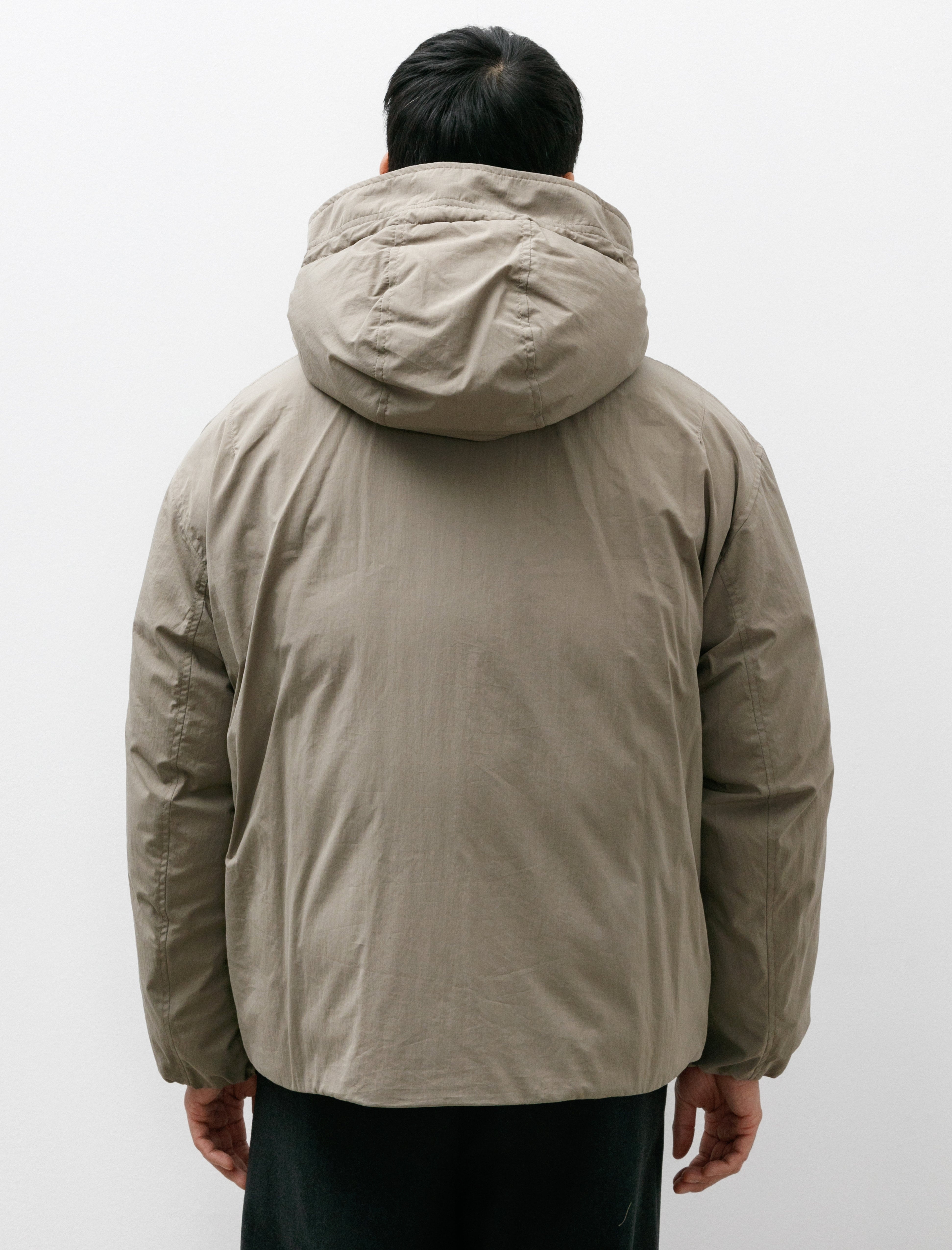 Lemaire Hooded Puffer Blouson Desert Sage