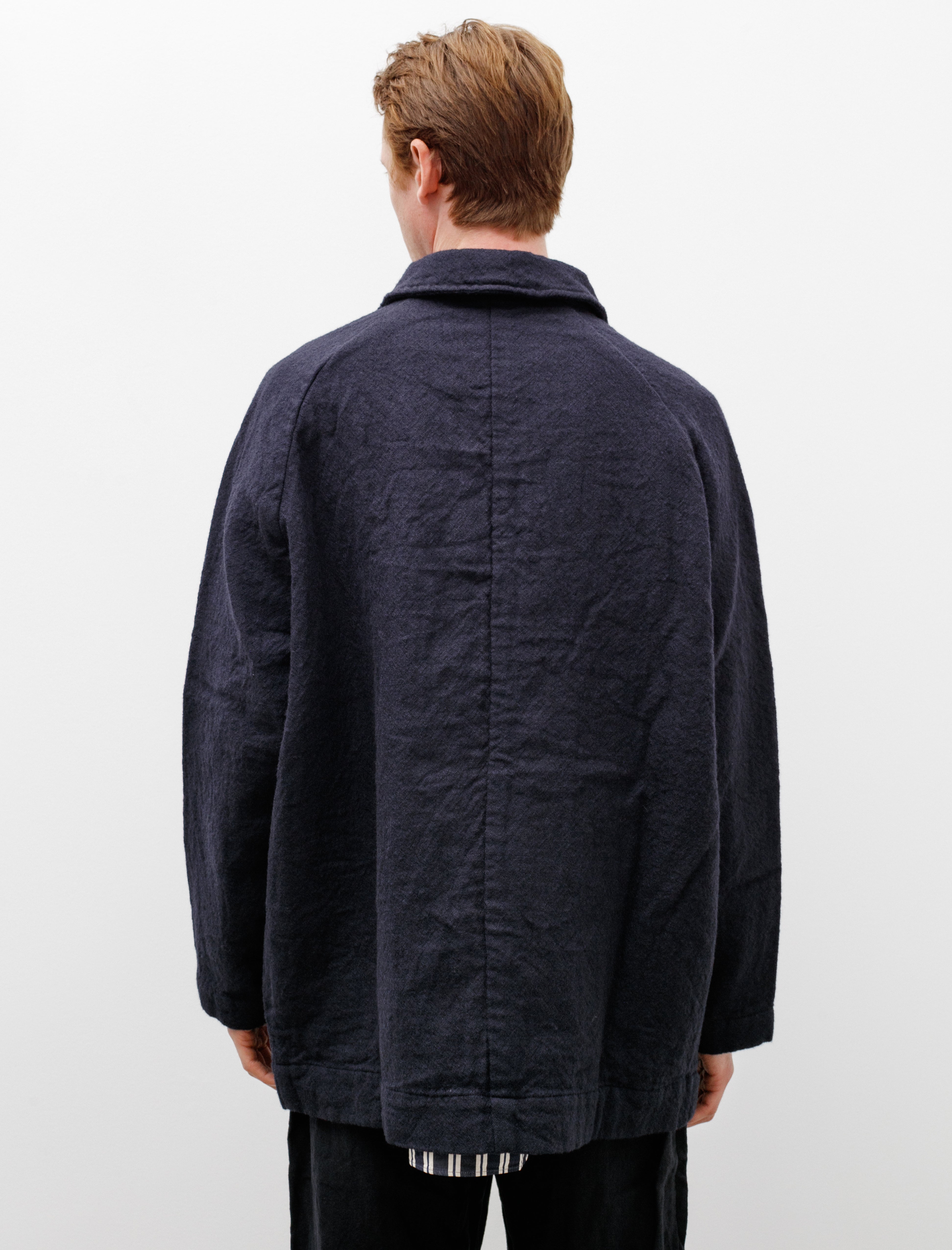 Casey Casey Rotty Jacket Wool Navy – Neighbour