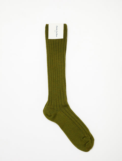 Maria La Rosa College Ribbed Socks