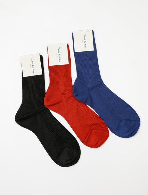 Maria La Rosa One Ribbed Socks AW24