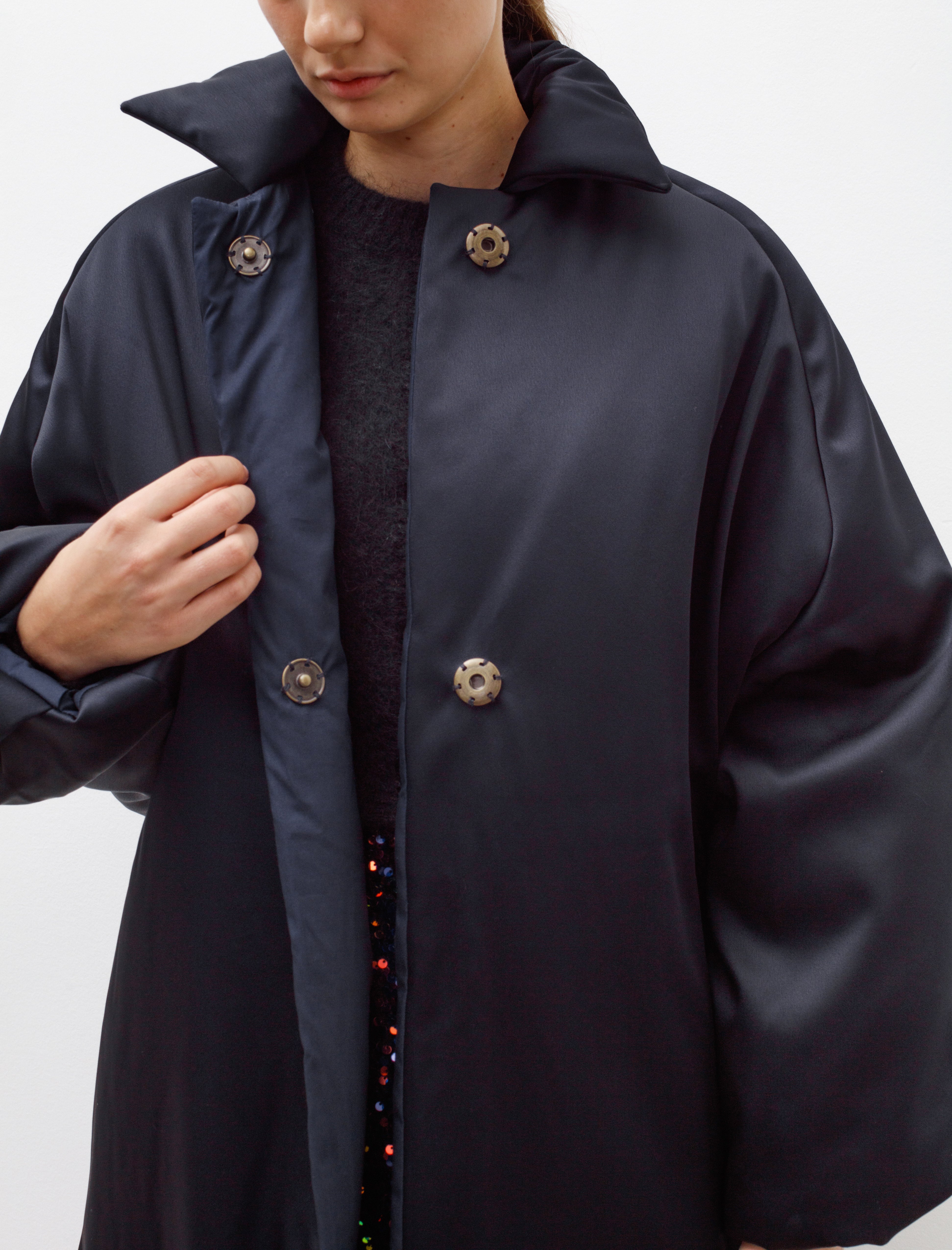 Eleph Lies Puffer Navy