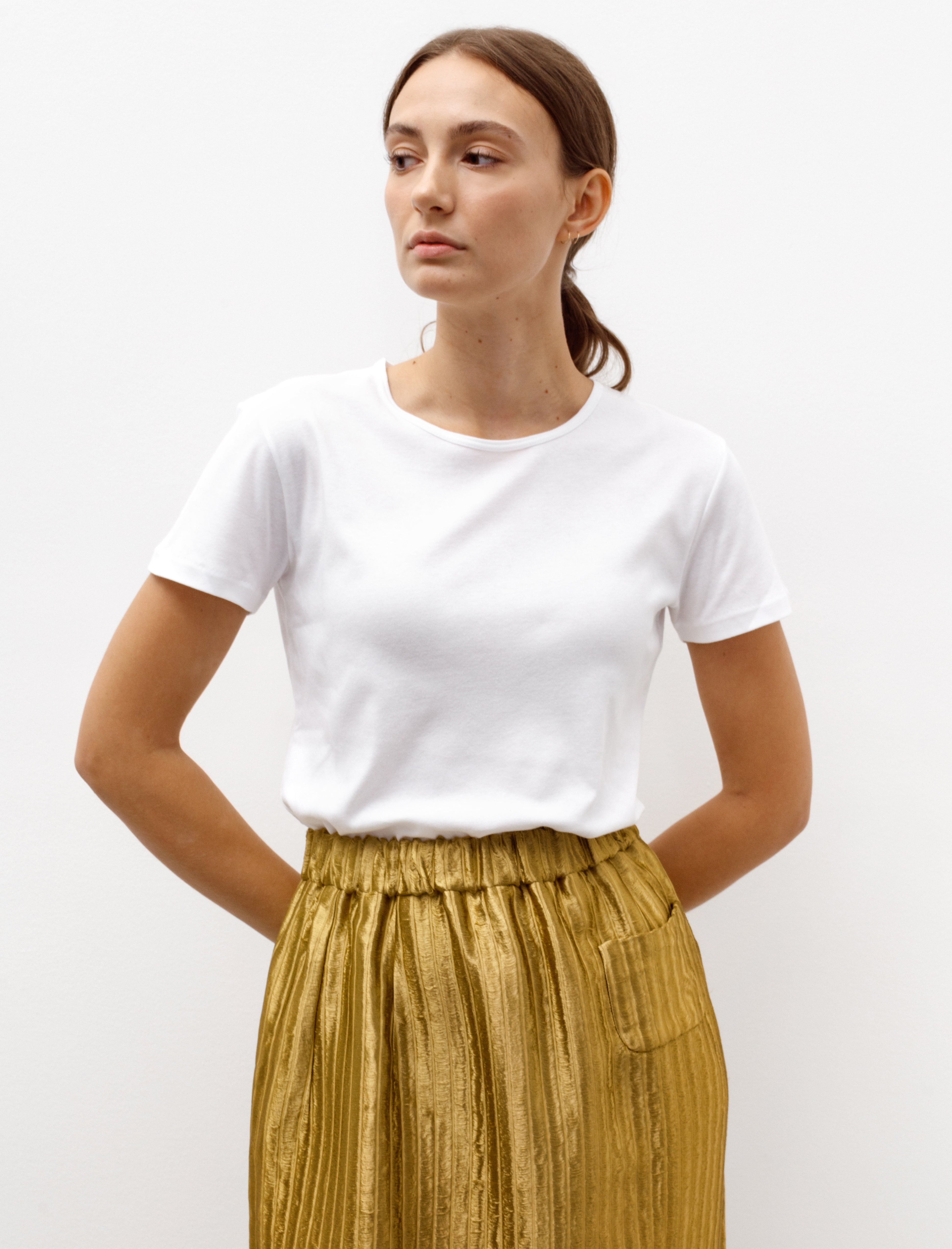 Sunspel Sea Island T-Shirt White