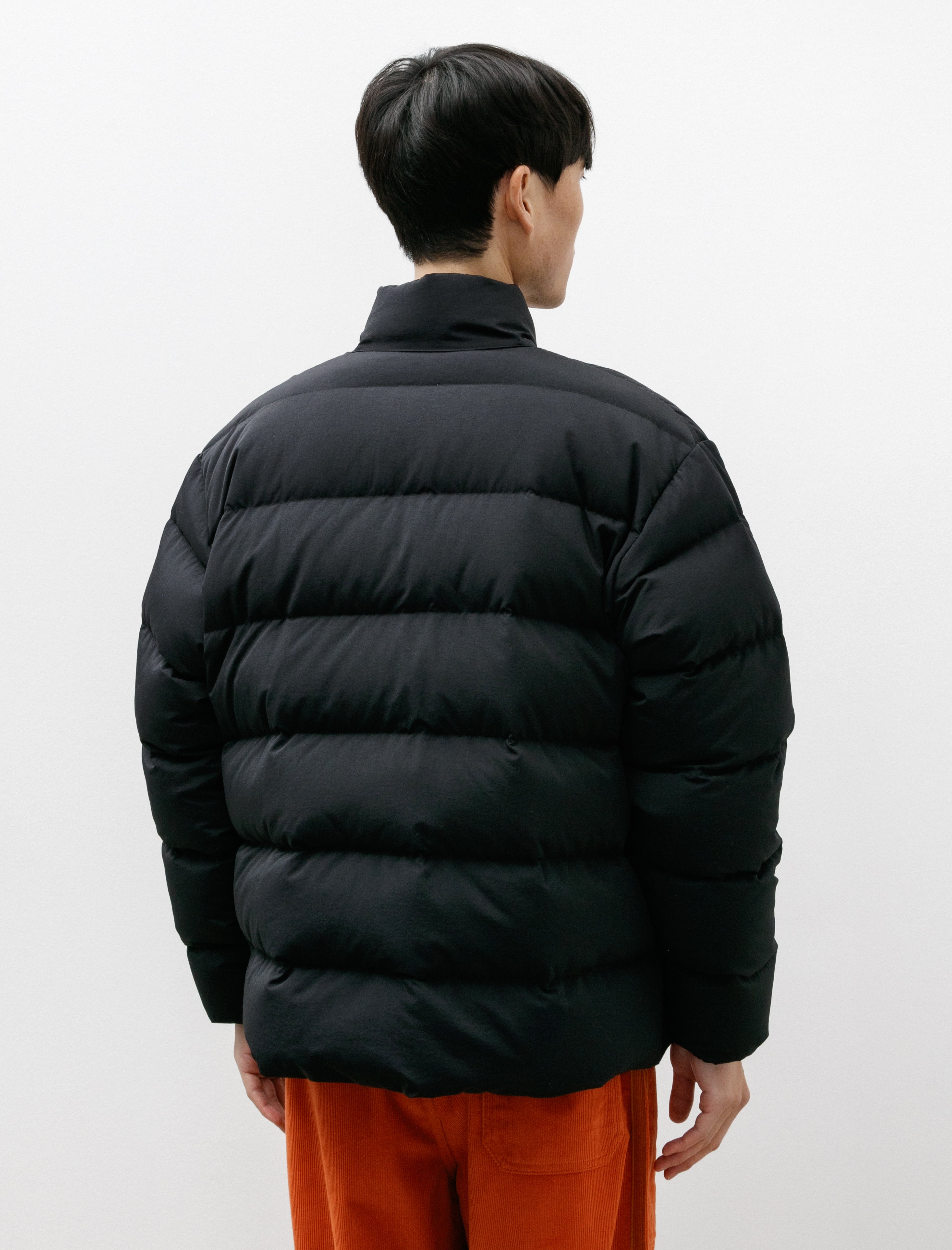 Bode Burlington Puffer Jacket Black