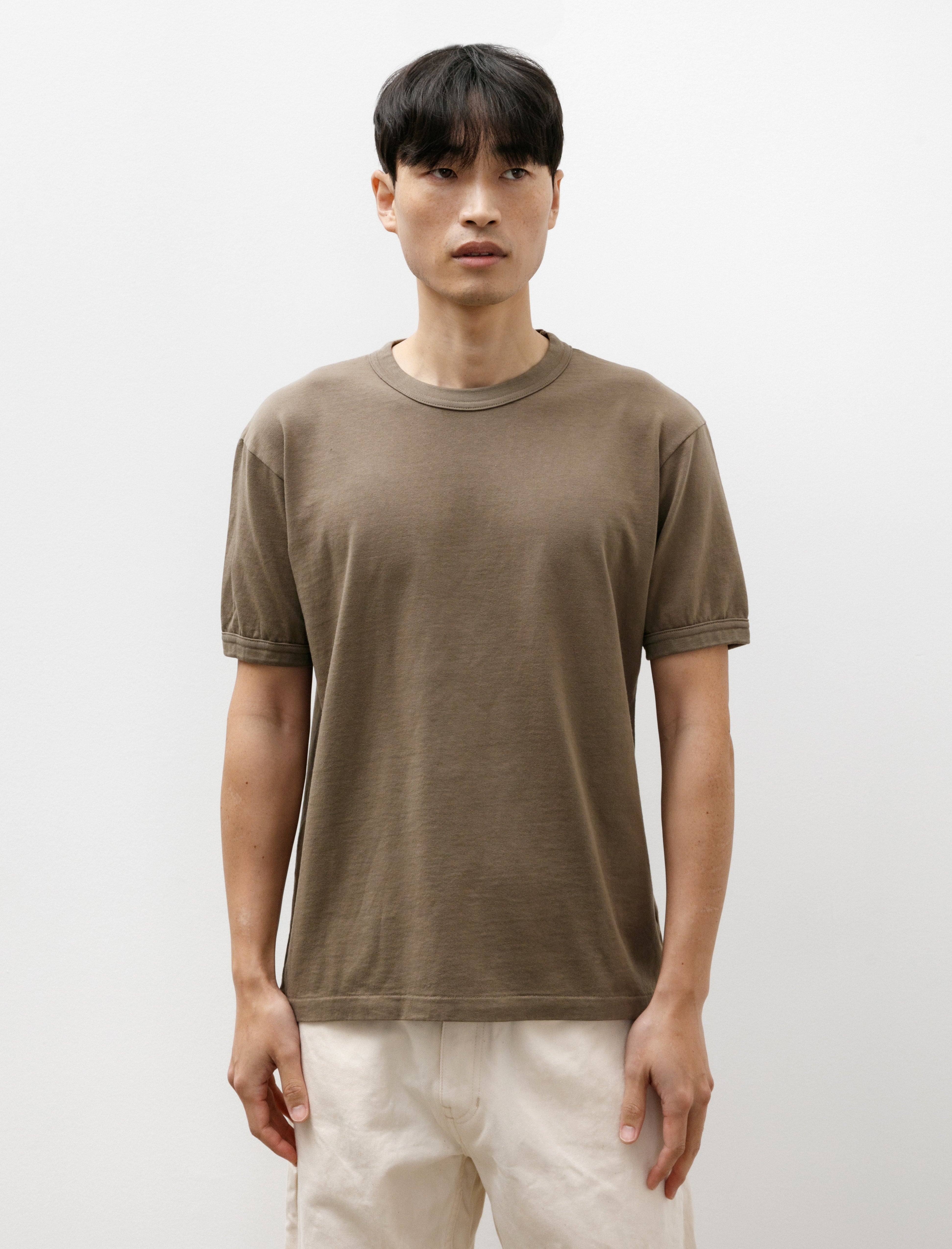 Dana Lee Brown Base Tee Olive