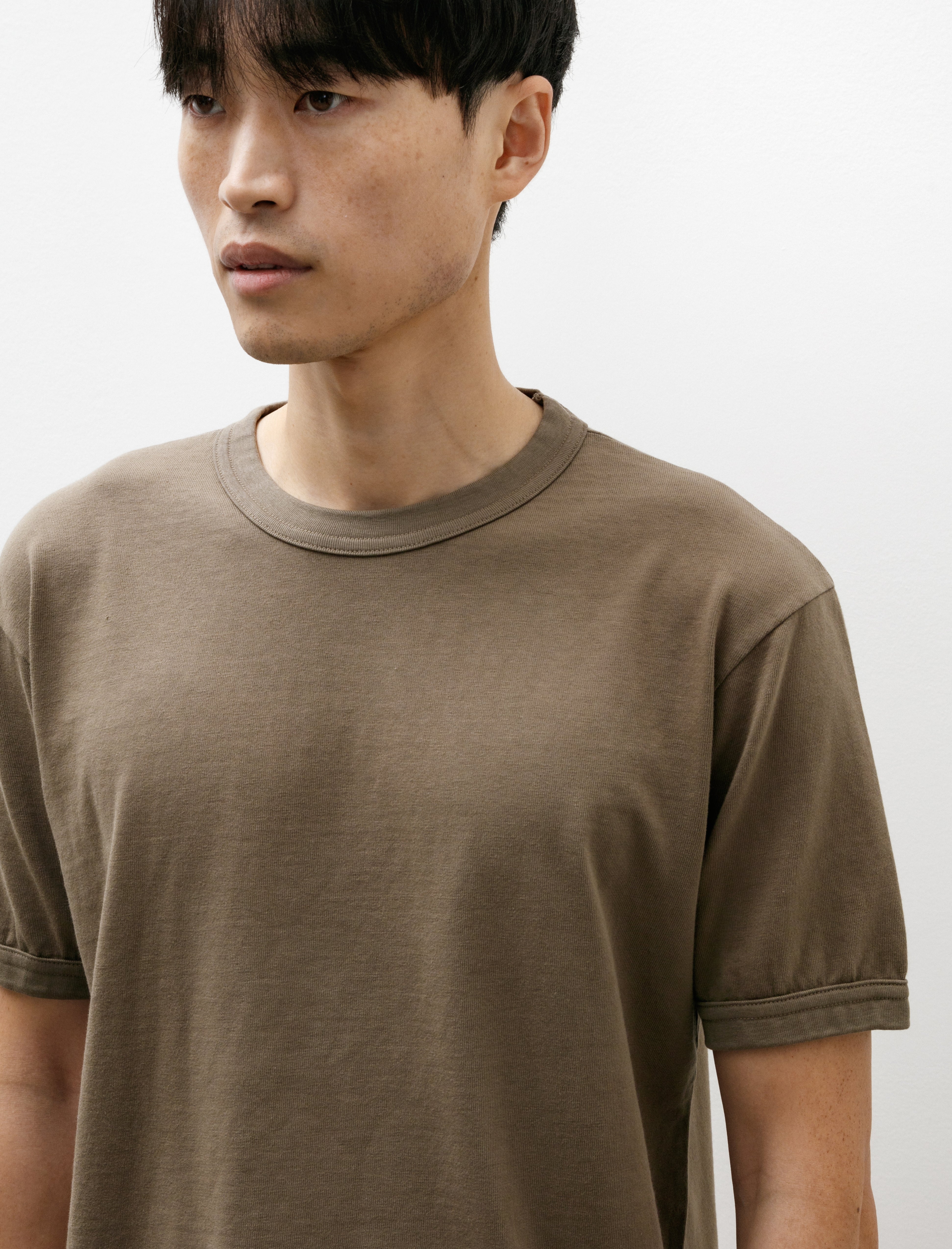 Dana Lee Brown Base Tee Olive