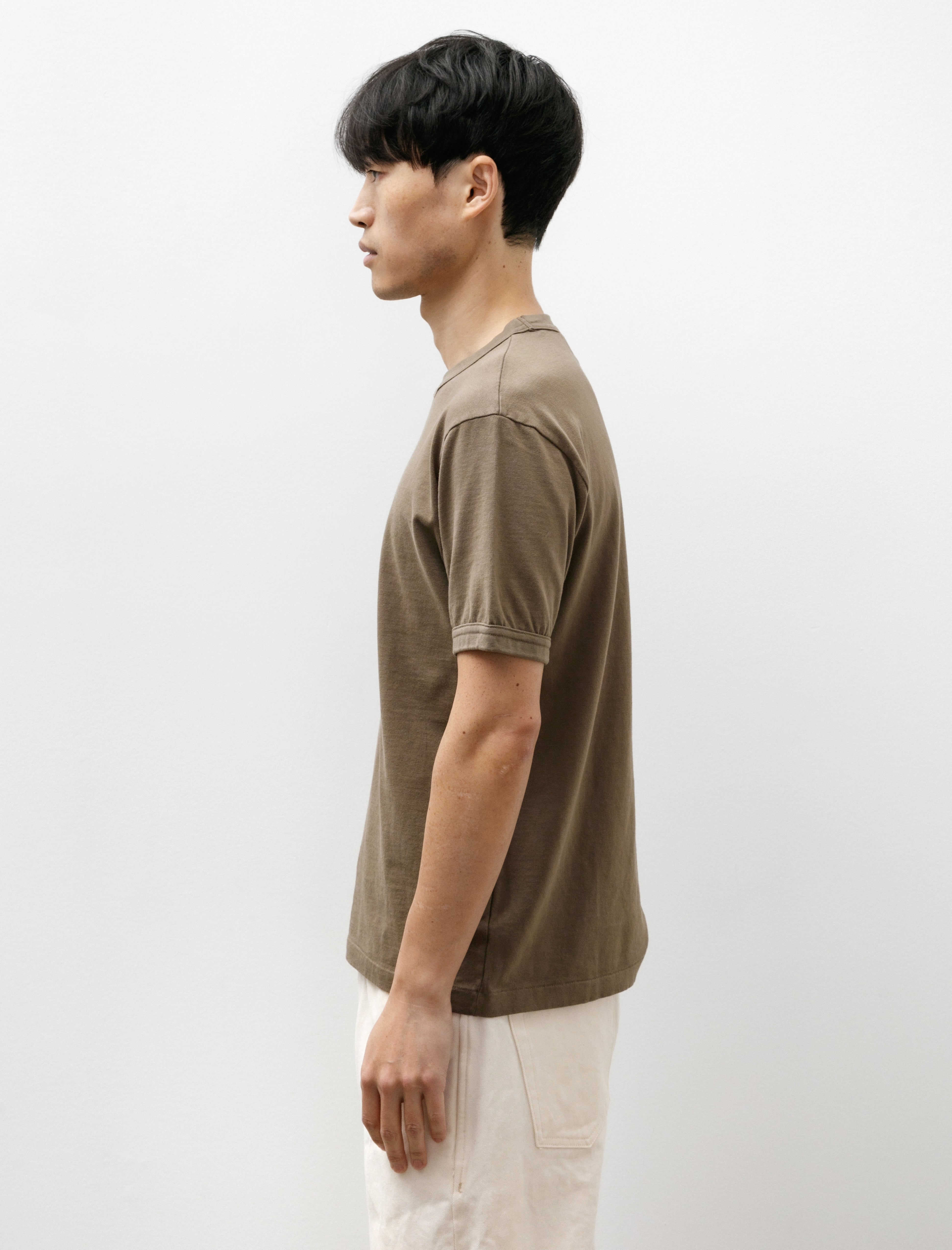 Dana Lee Brown Base Tee Olive