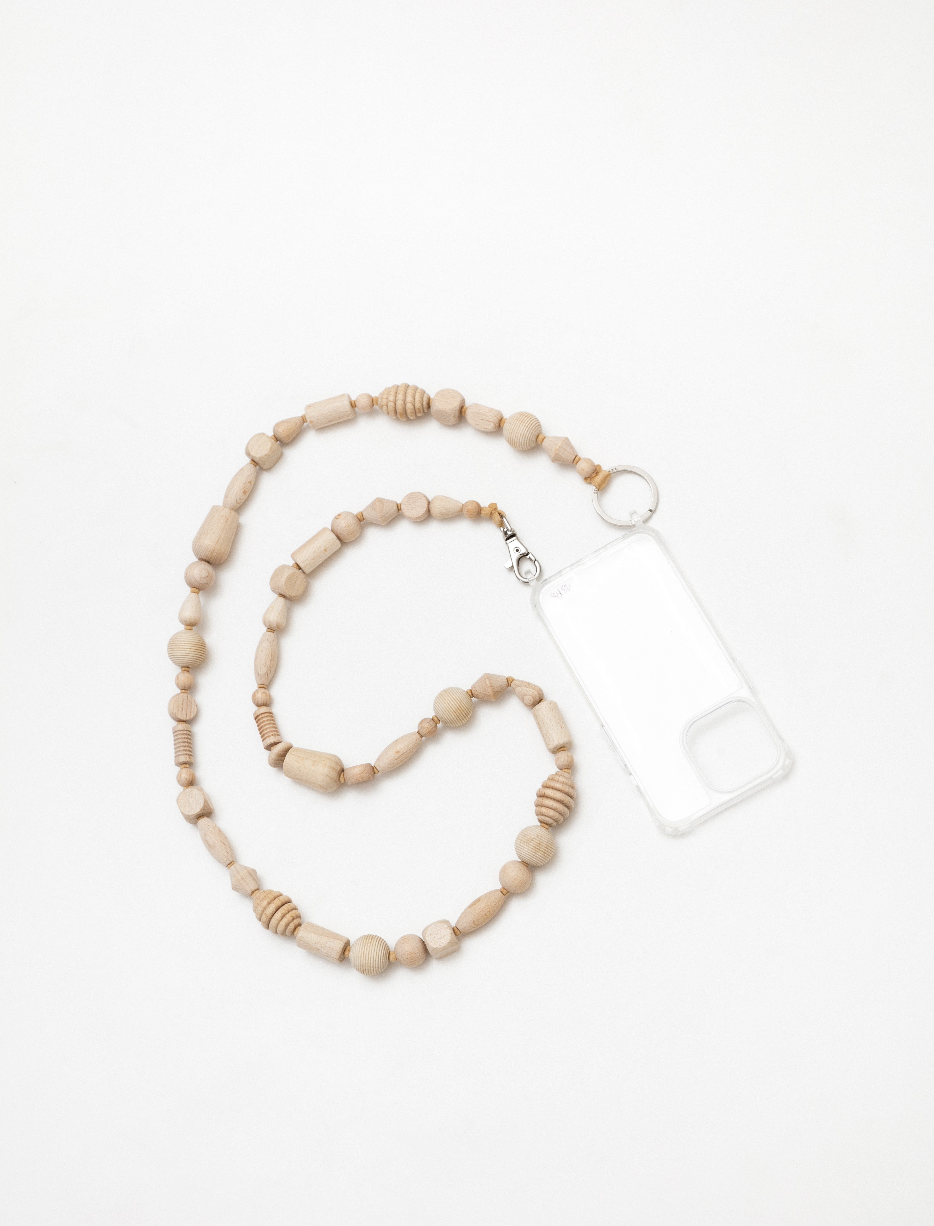 Ina Seifart Handykette Phone Necklace Bunter Mix Natural