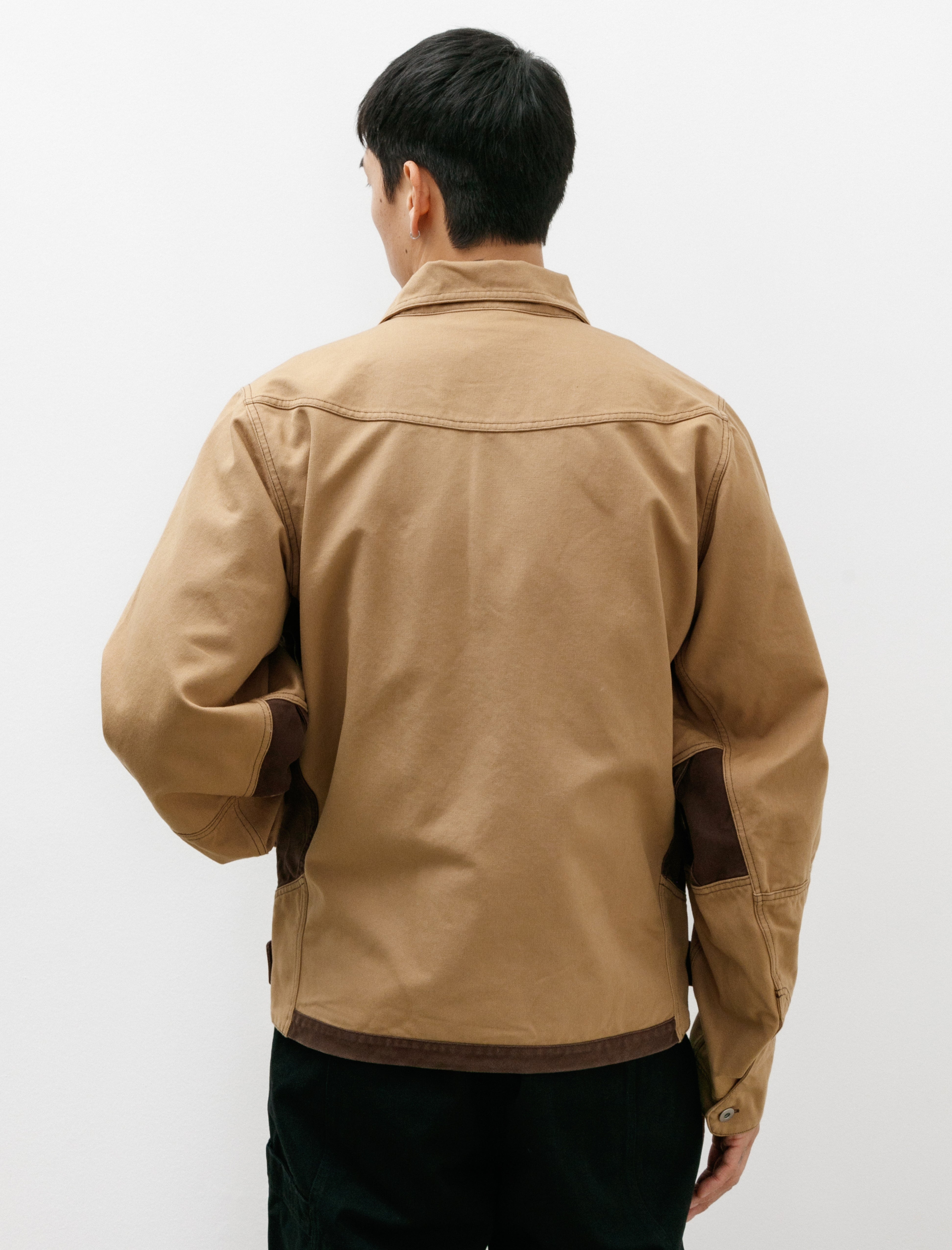 Colin Meredith Welder Button Jacket Wheat