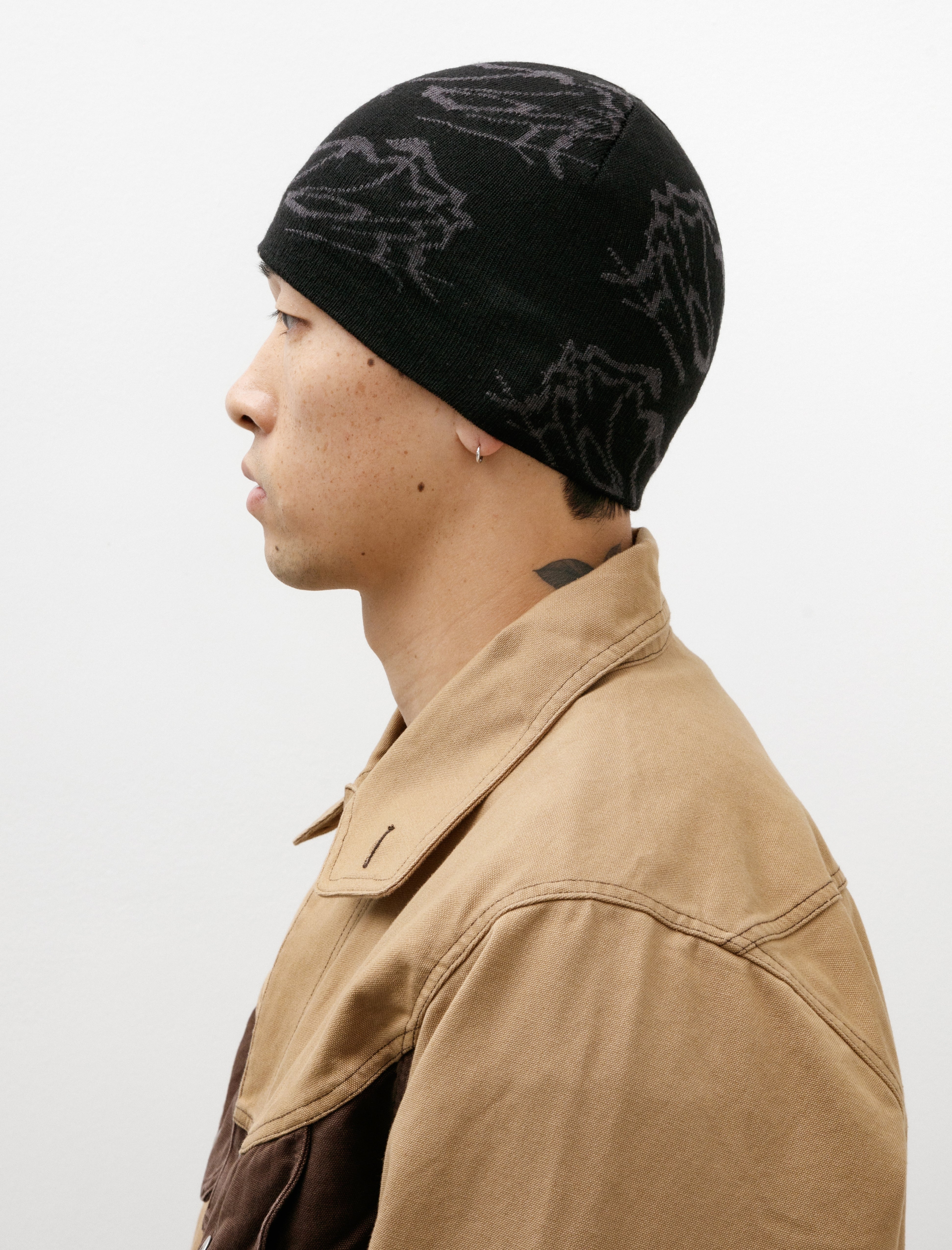 Colin Meredith Buckeye Knit Cap Wool Black