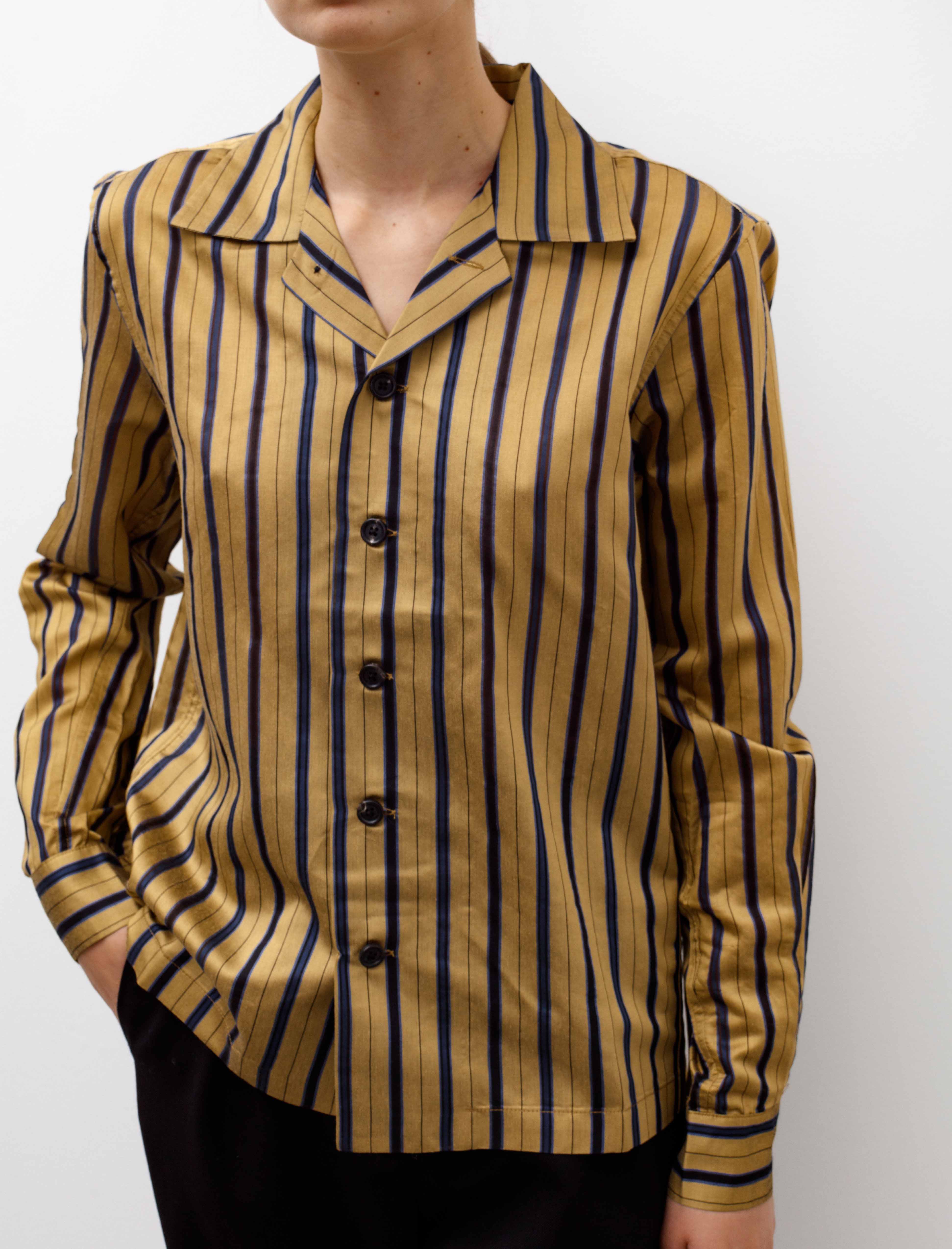 Bode Alumni Stripe LS Shirt