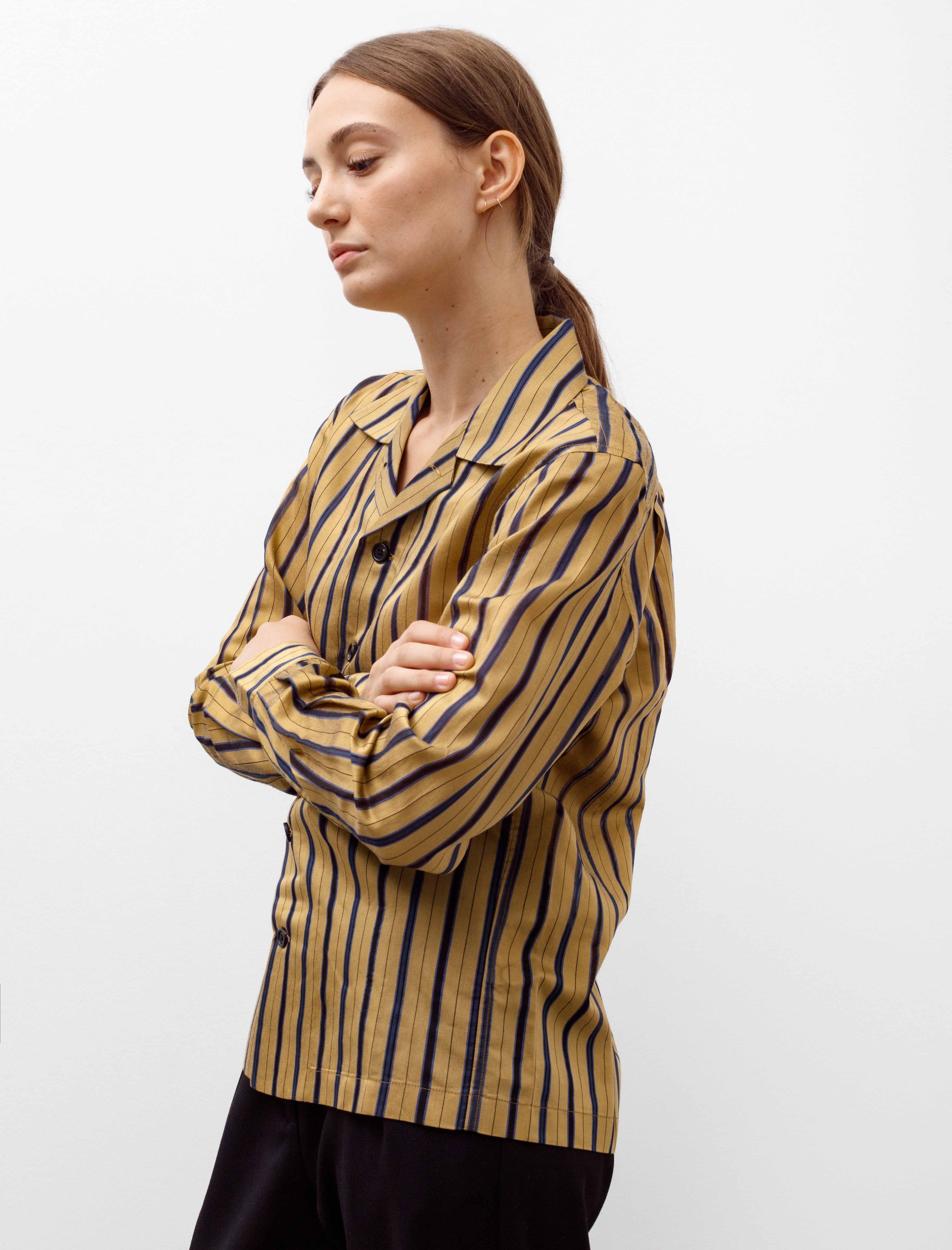 Bode Alumni Stripe LS Shirt