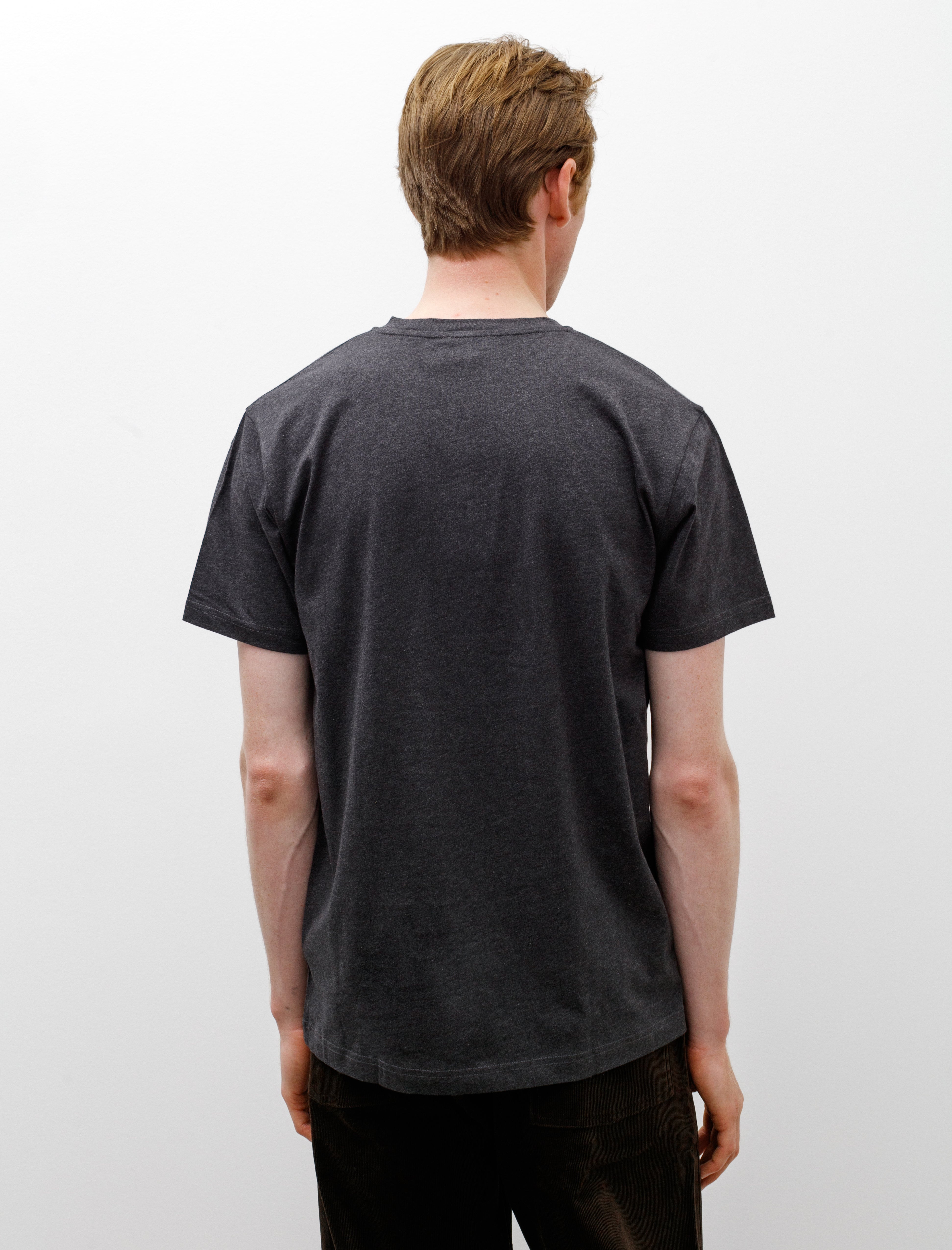 Sunspel Riviera T-Shirt Charcoal Melange