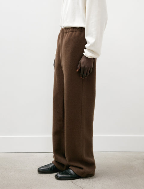 Rier Wool Fleece Trousers Castoro