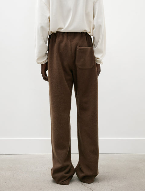 Rier Wool Fleece Trousers Castoro