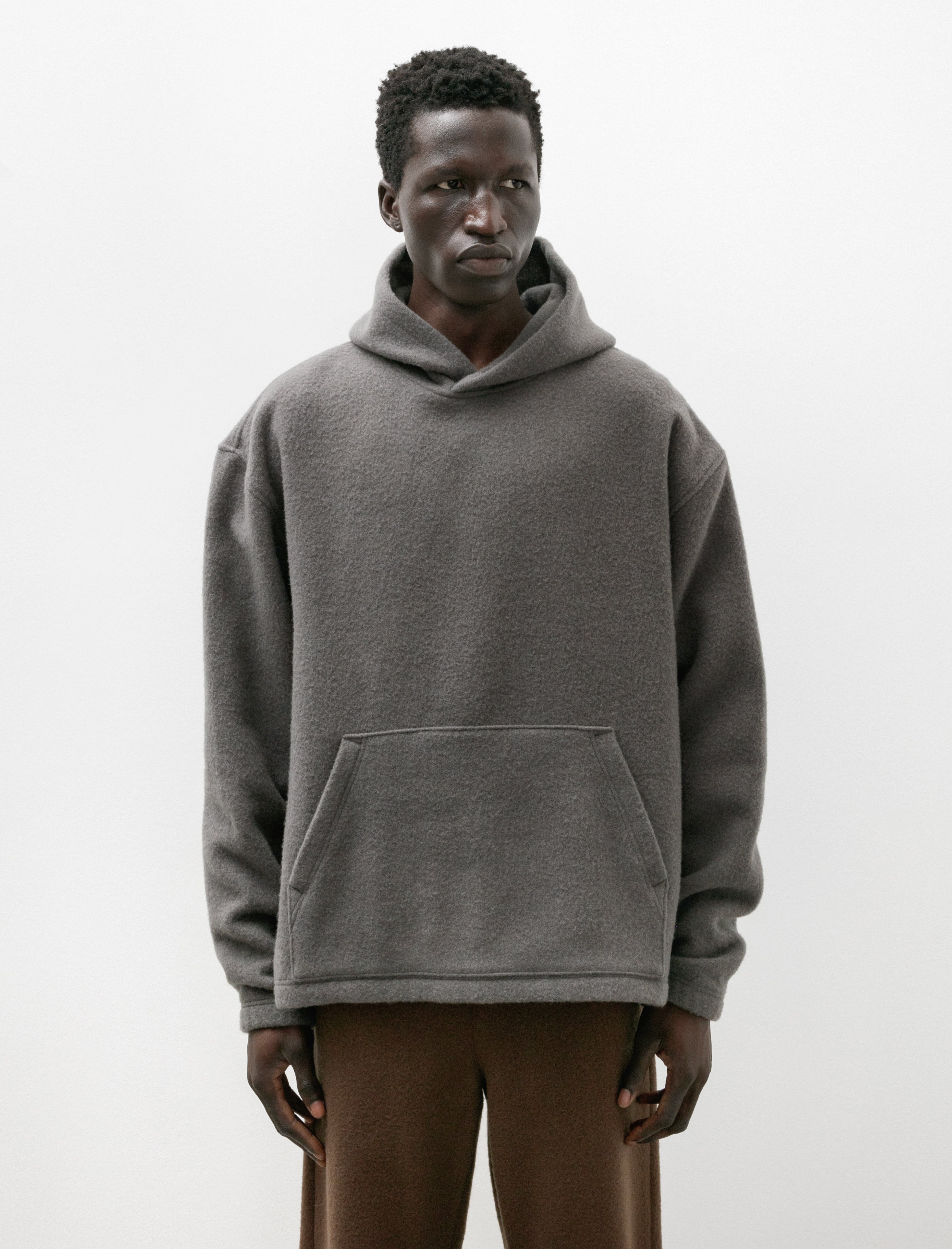 Rier Wool Fleece Hoodie Castelrock