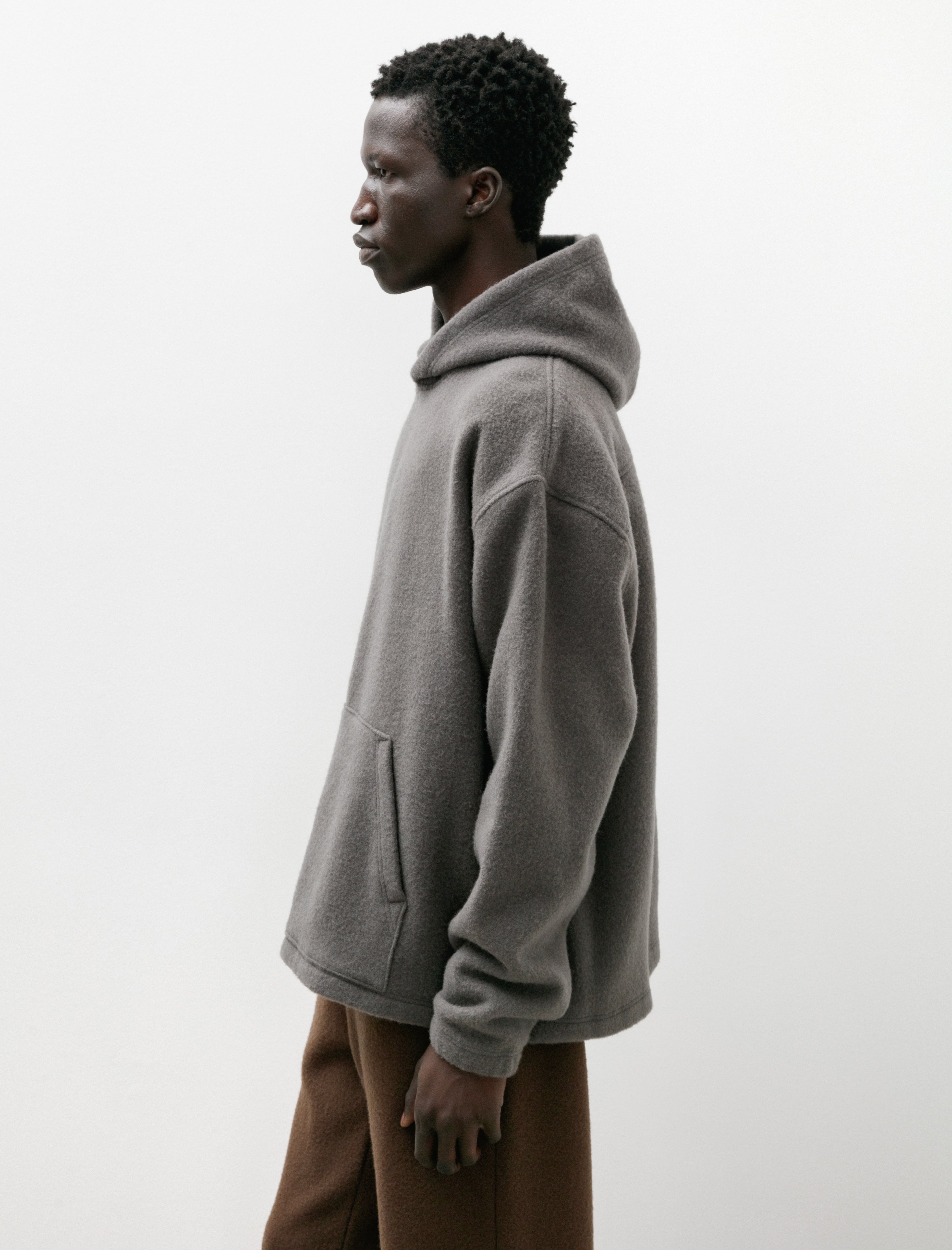 Rier Wool Fleece Hoodie Castelrock