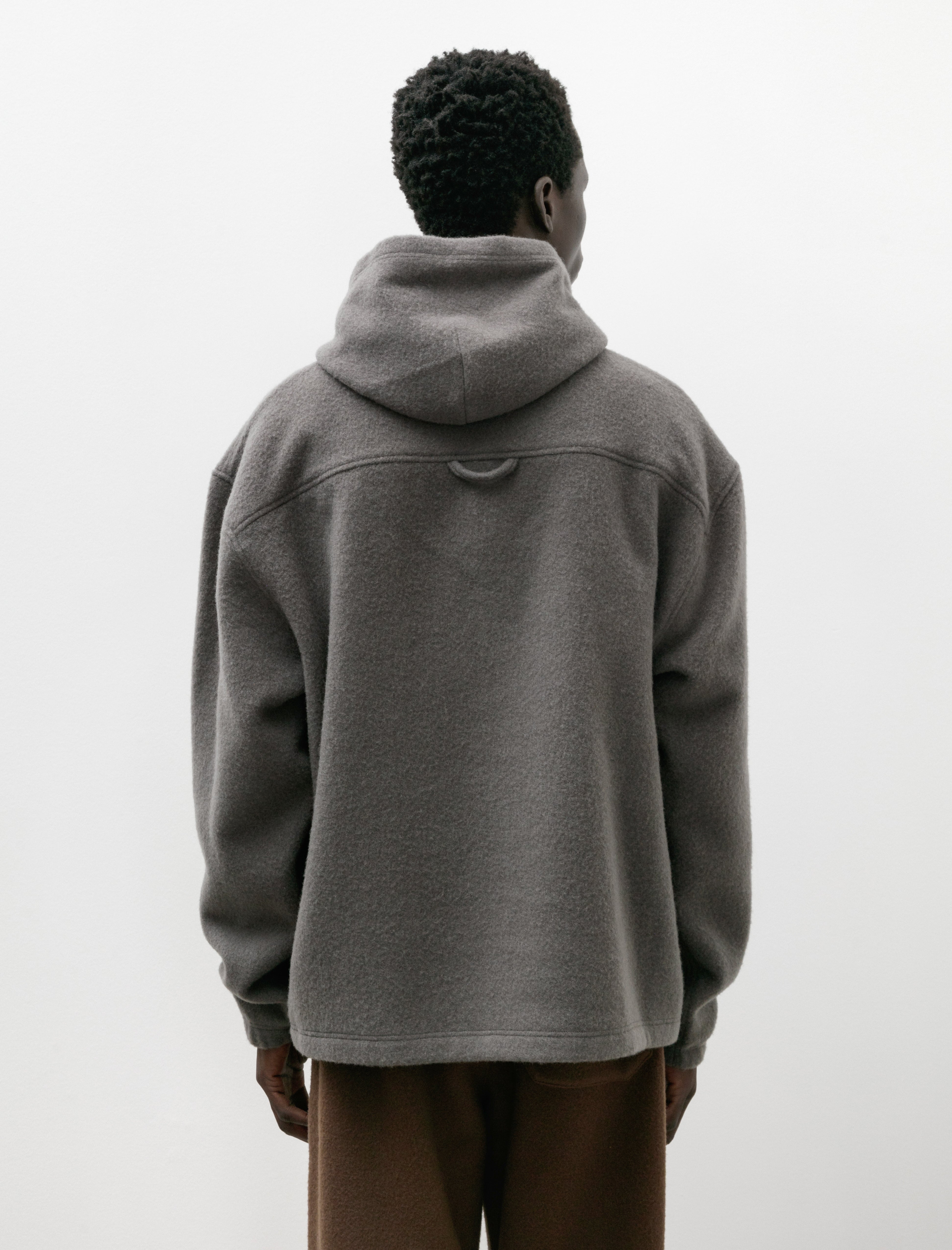 Rier Wool Fleece Hoodie Castelrock