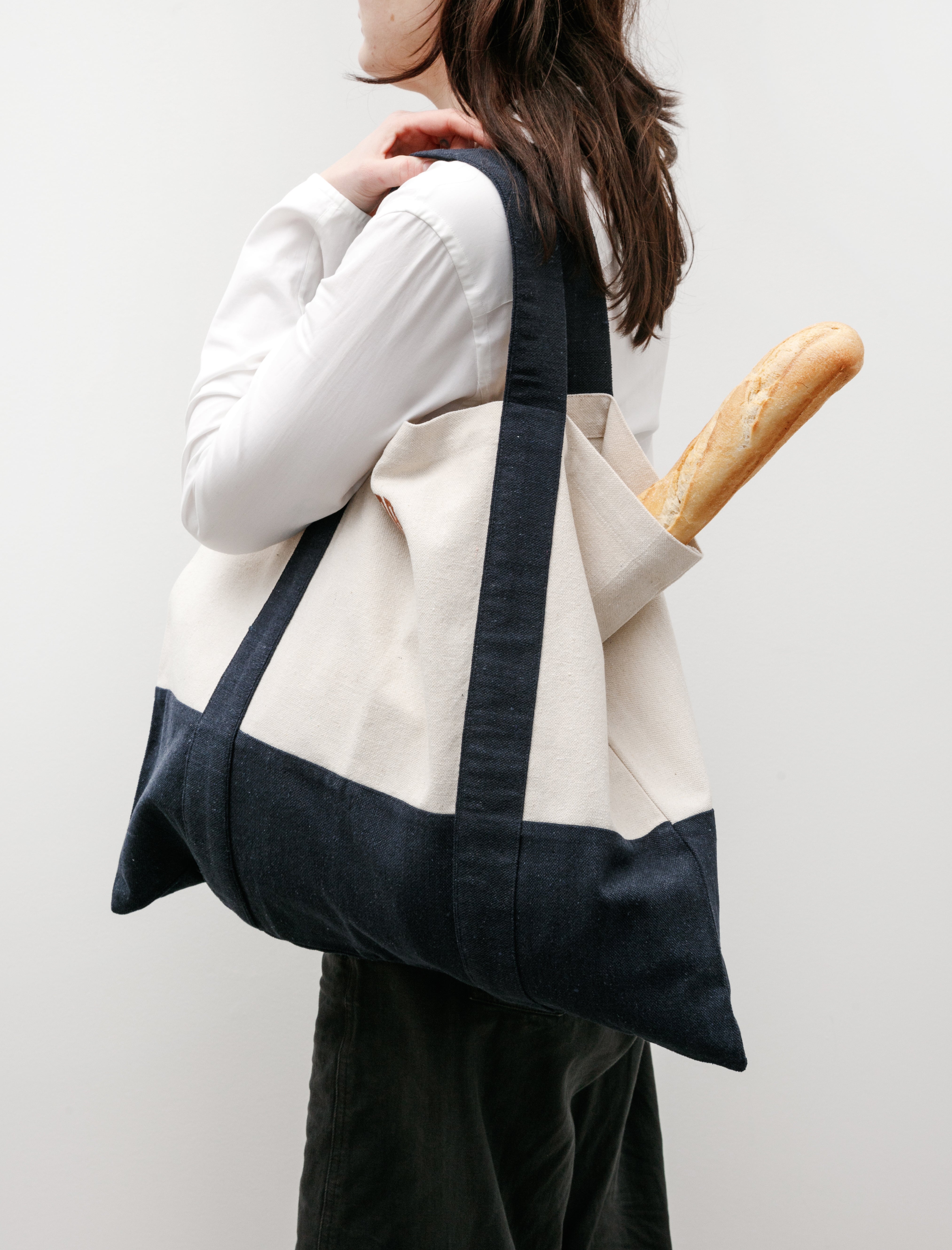 Gohar World Gohar Tote Bag Navy