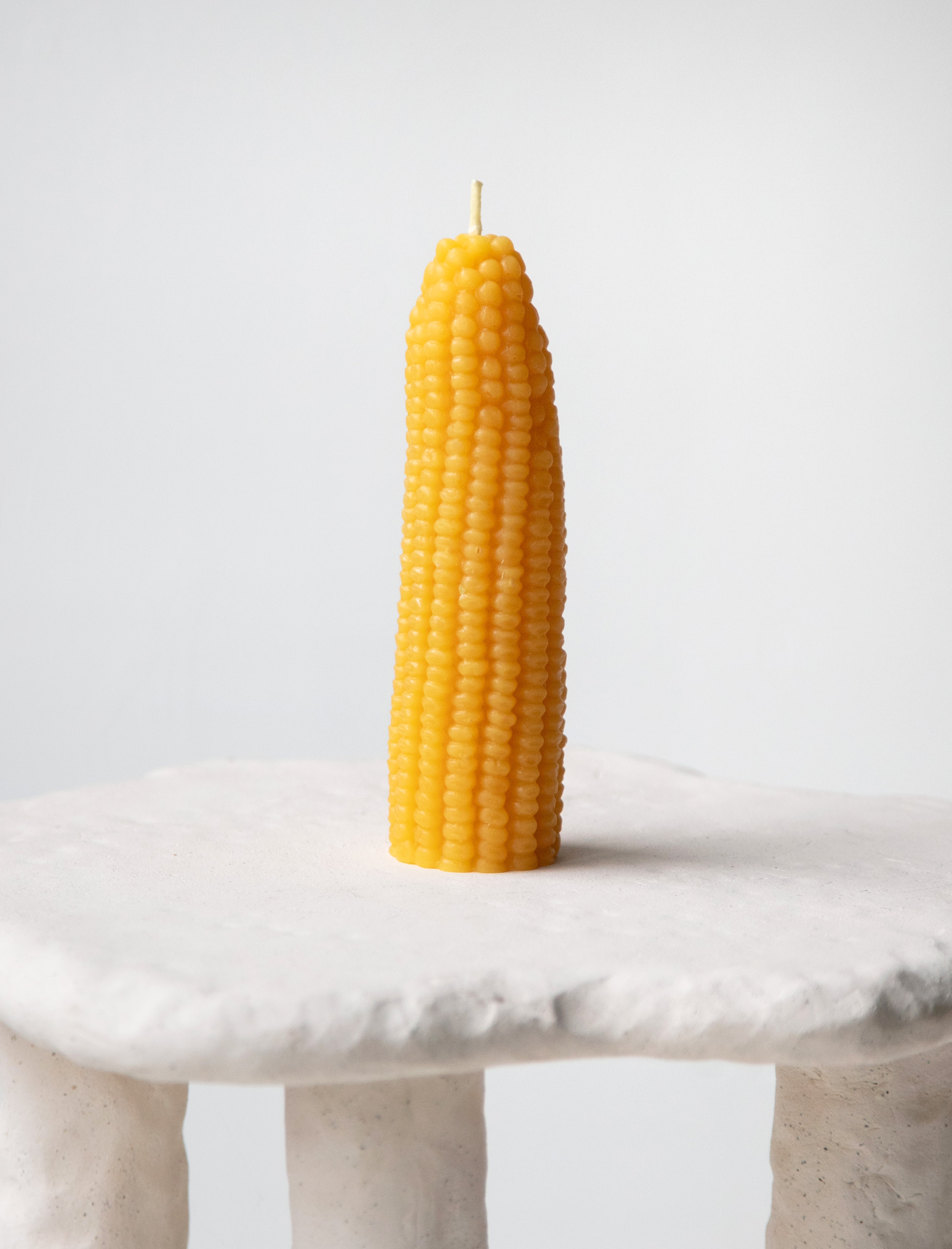 Happy Organics Yellow Corn Candle